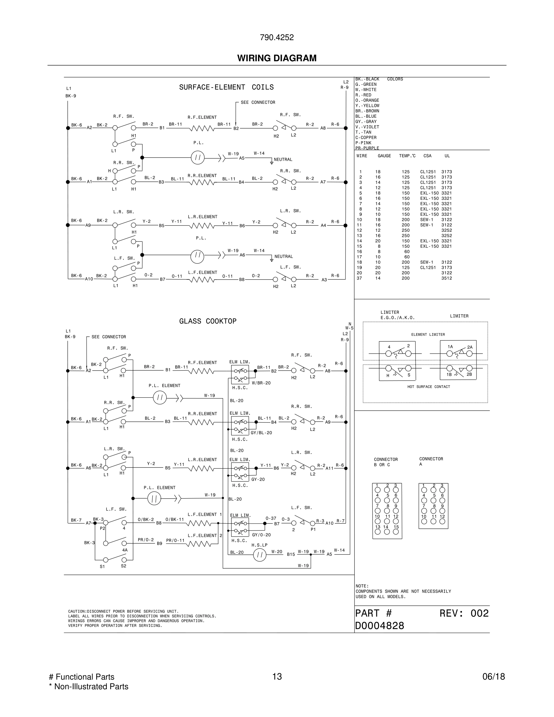 13 - WIRING DIAGRAM