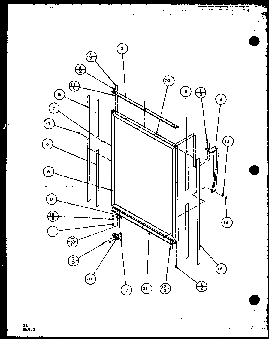 11 - REF DOOR AND TRIM PARTS