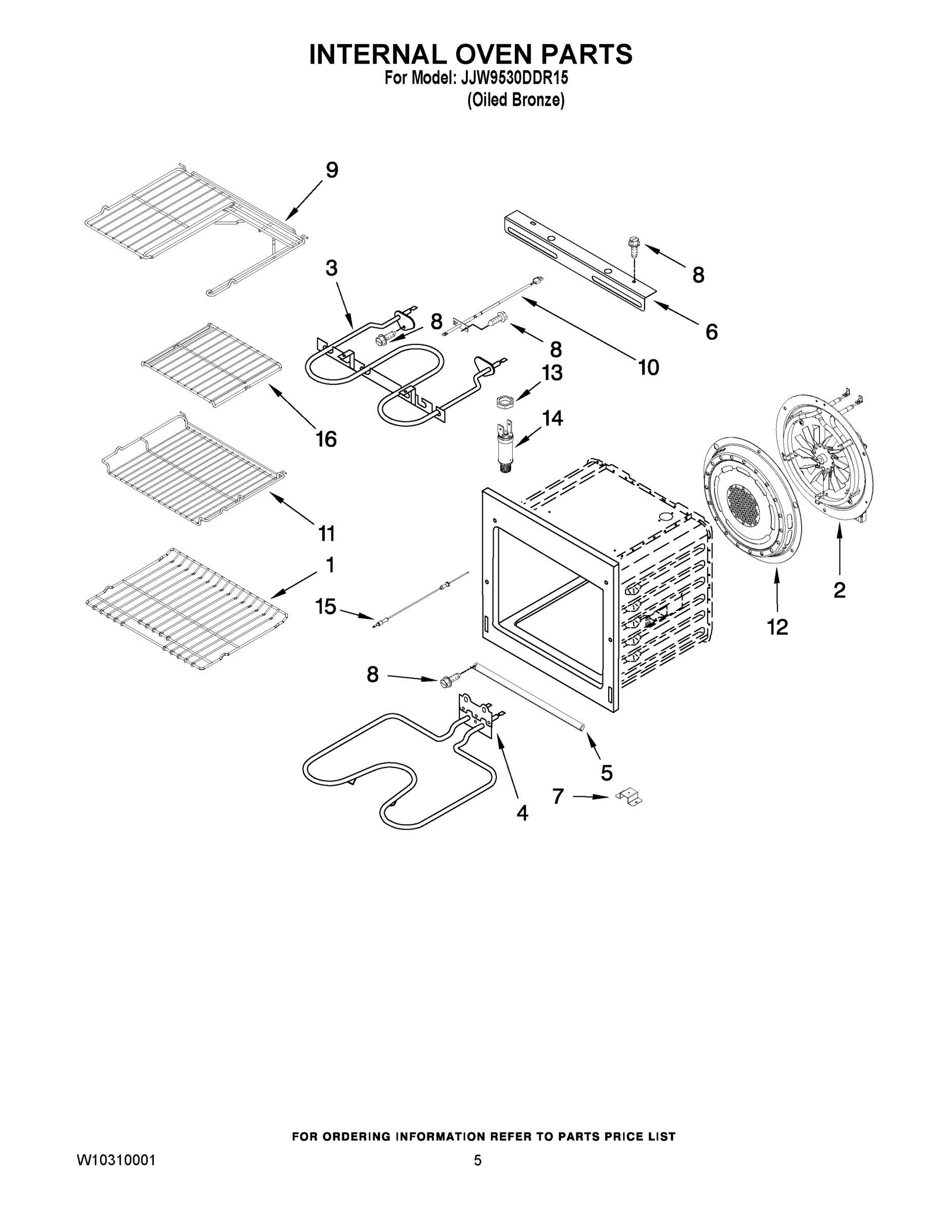 03 - INTERNAL OVEN PARTS