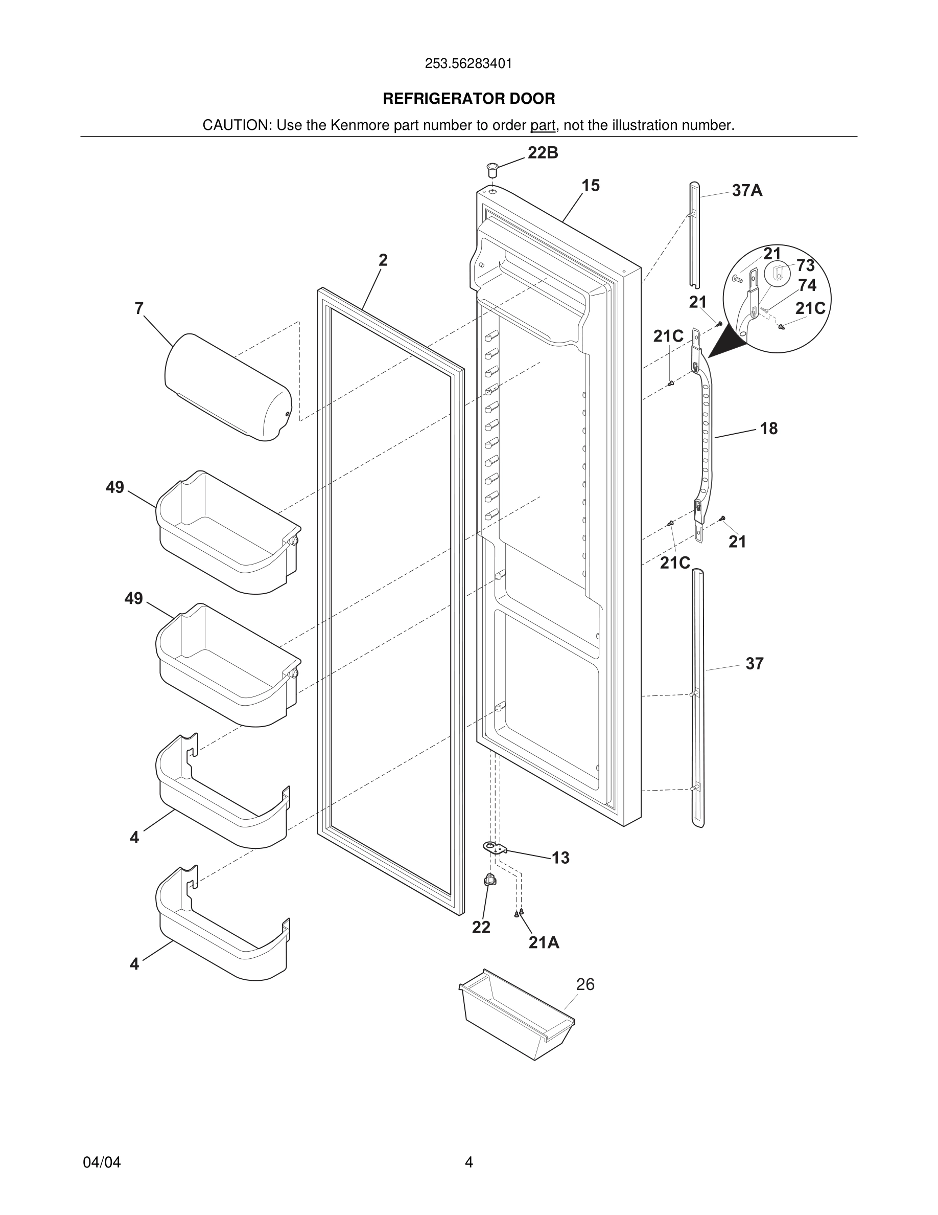 05 - REFRIGERATOR DOOR