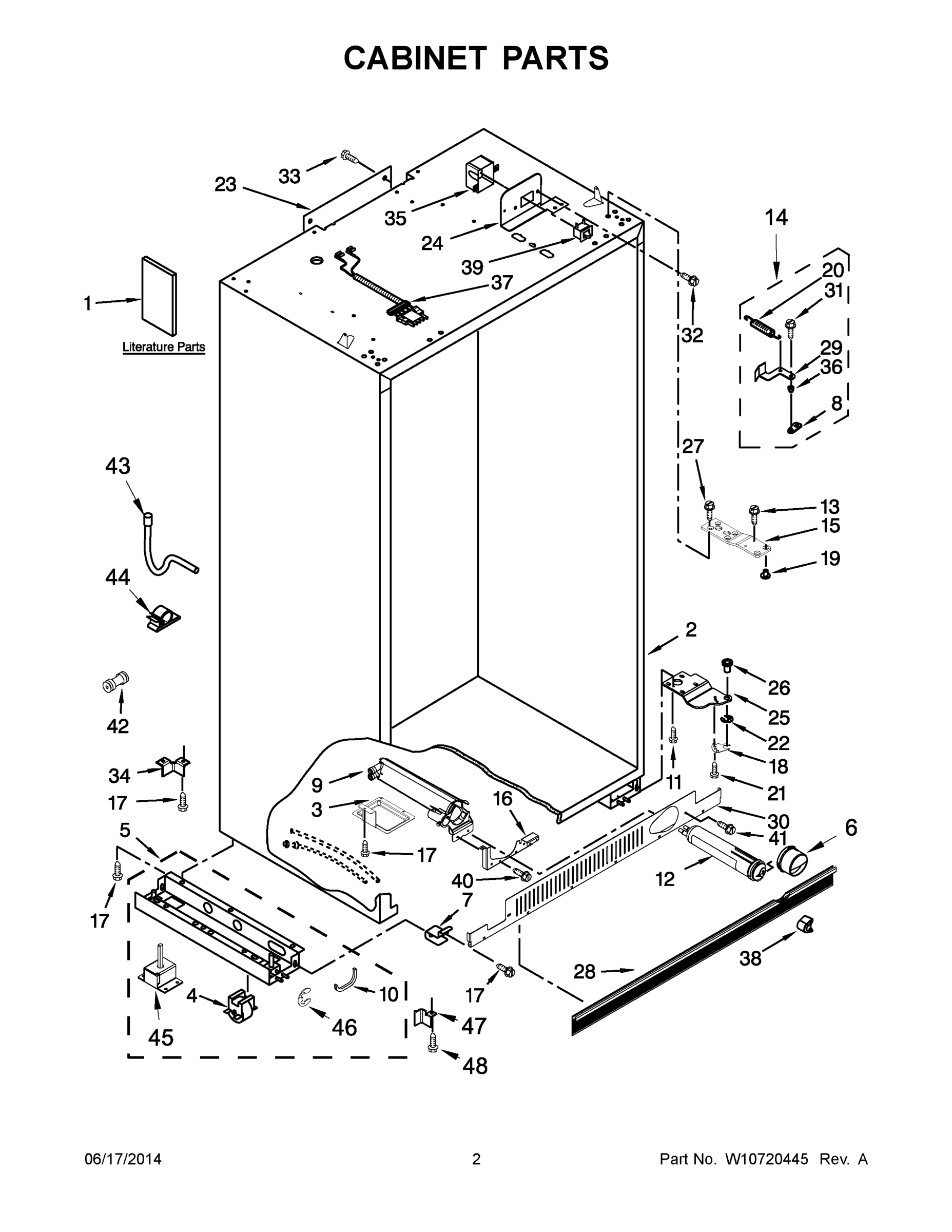 02 - CABINET PARTS