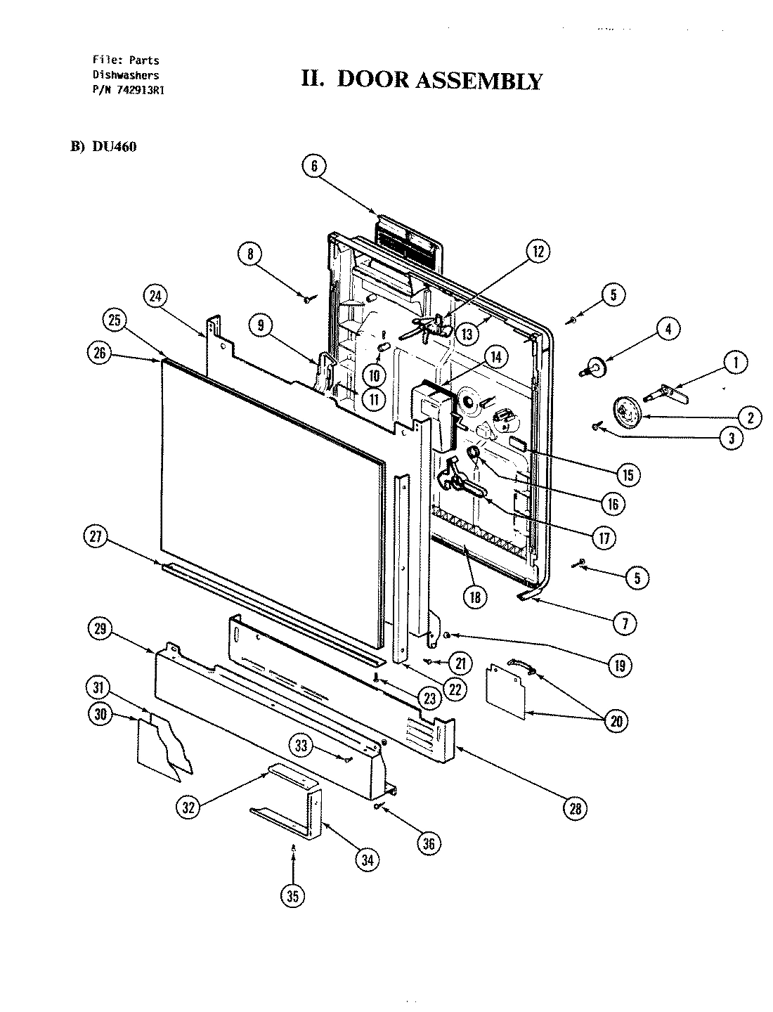 02 - DOOR ASSEMBLY