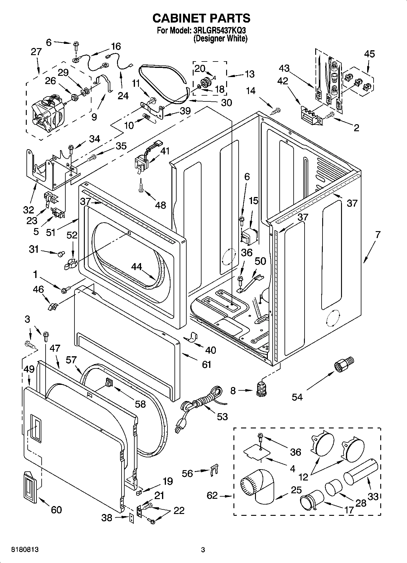 02 - CABINET PARTS