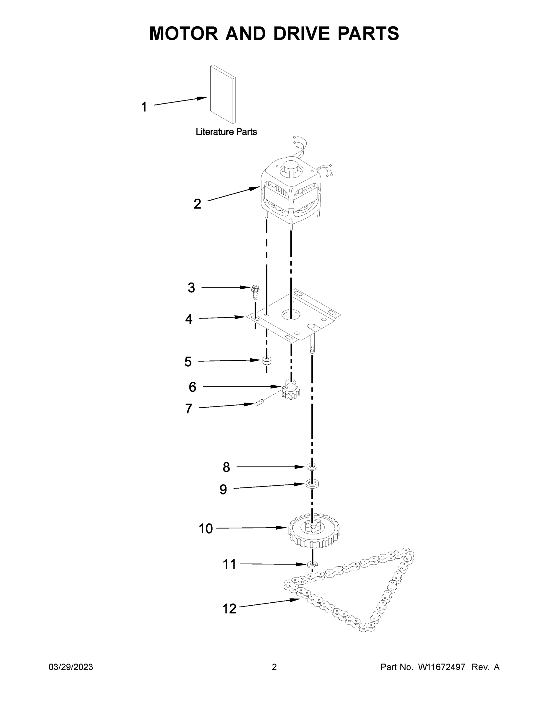 02 - MOTOR AND DRIVE PARTS