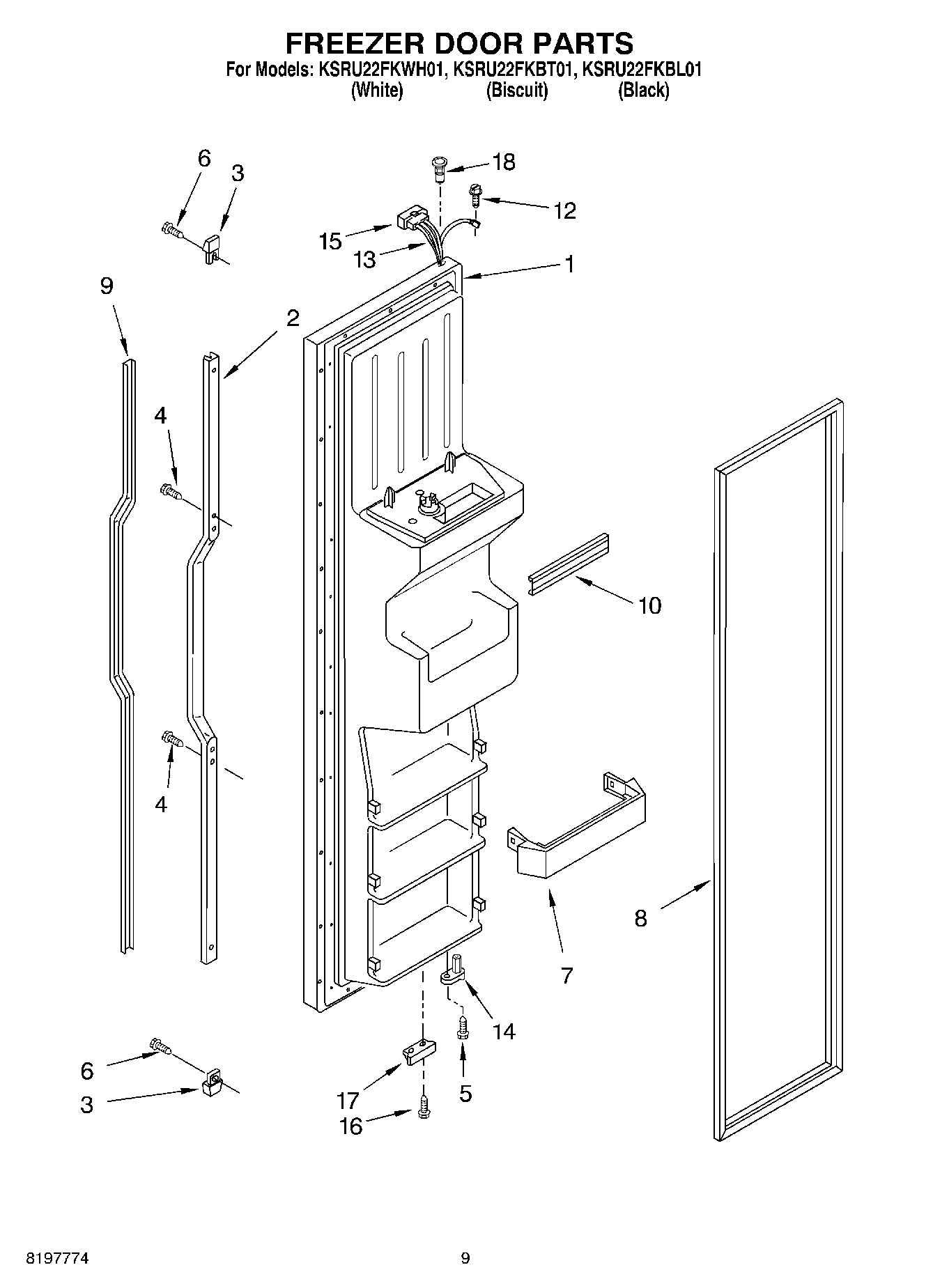 06 - FREEZER DOOR