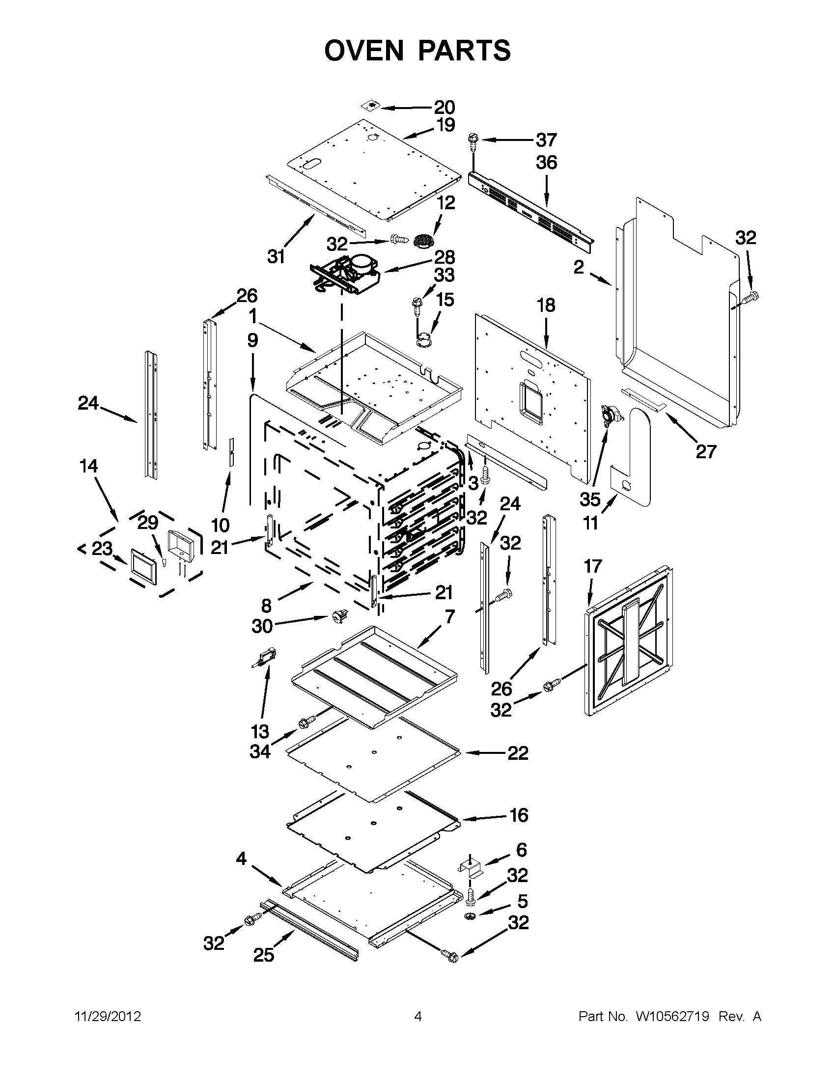 02 - OVEN PARTS