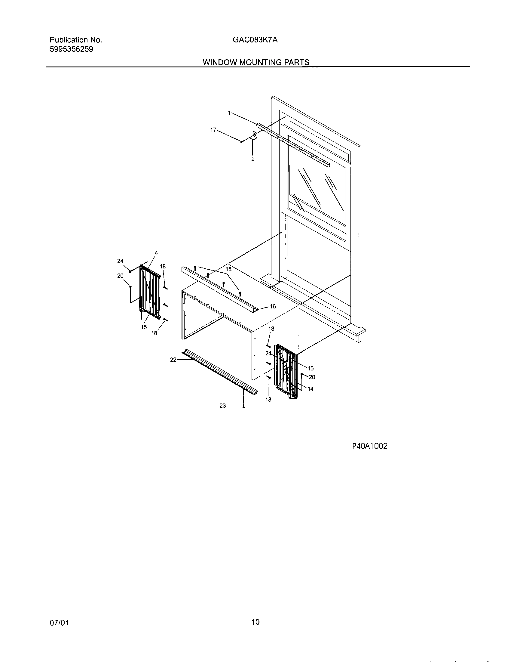 11 - WINDOW MOUNTING