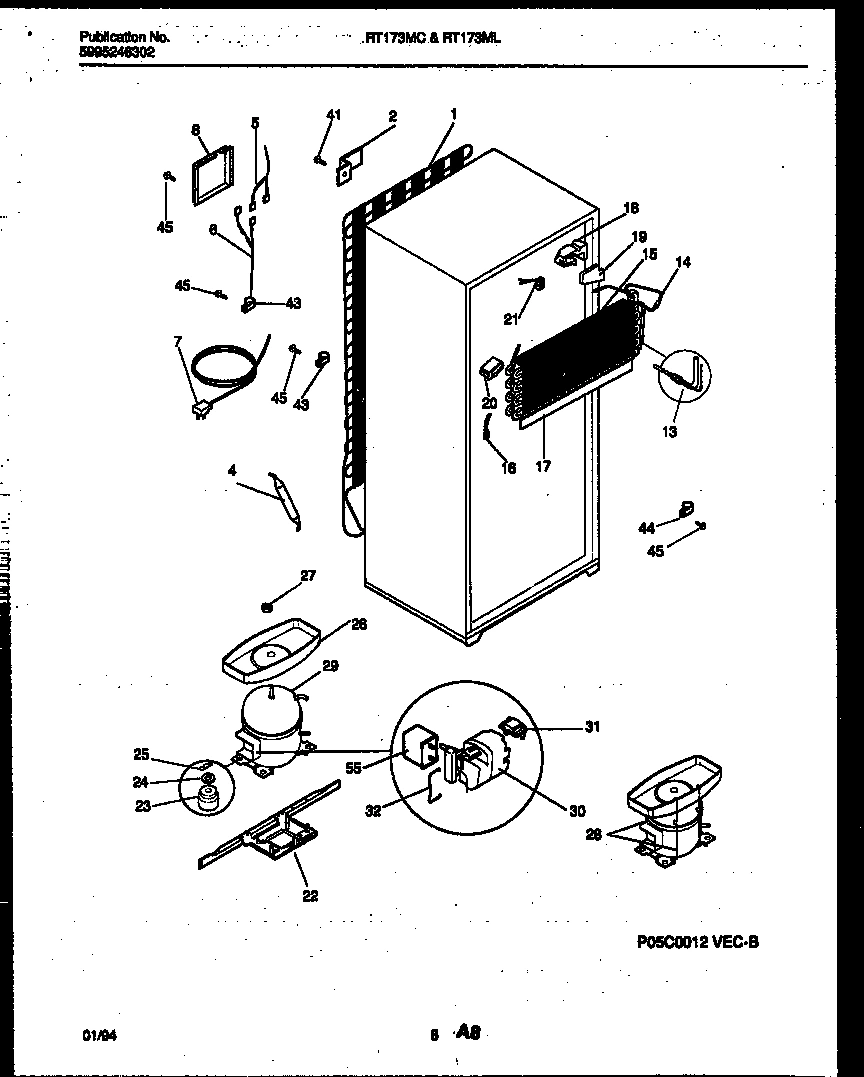 05 - SYSTEM AND AUTOMATIC DEFROST PARTS