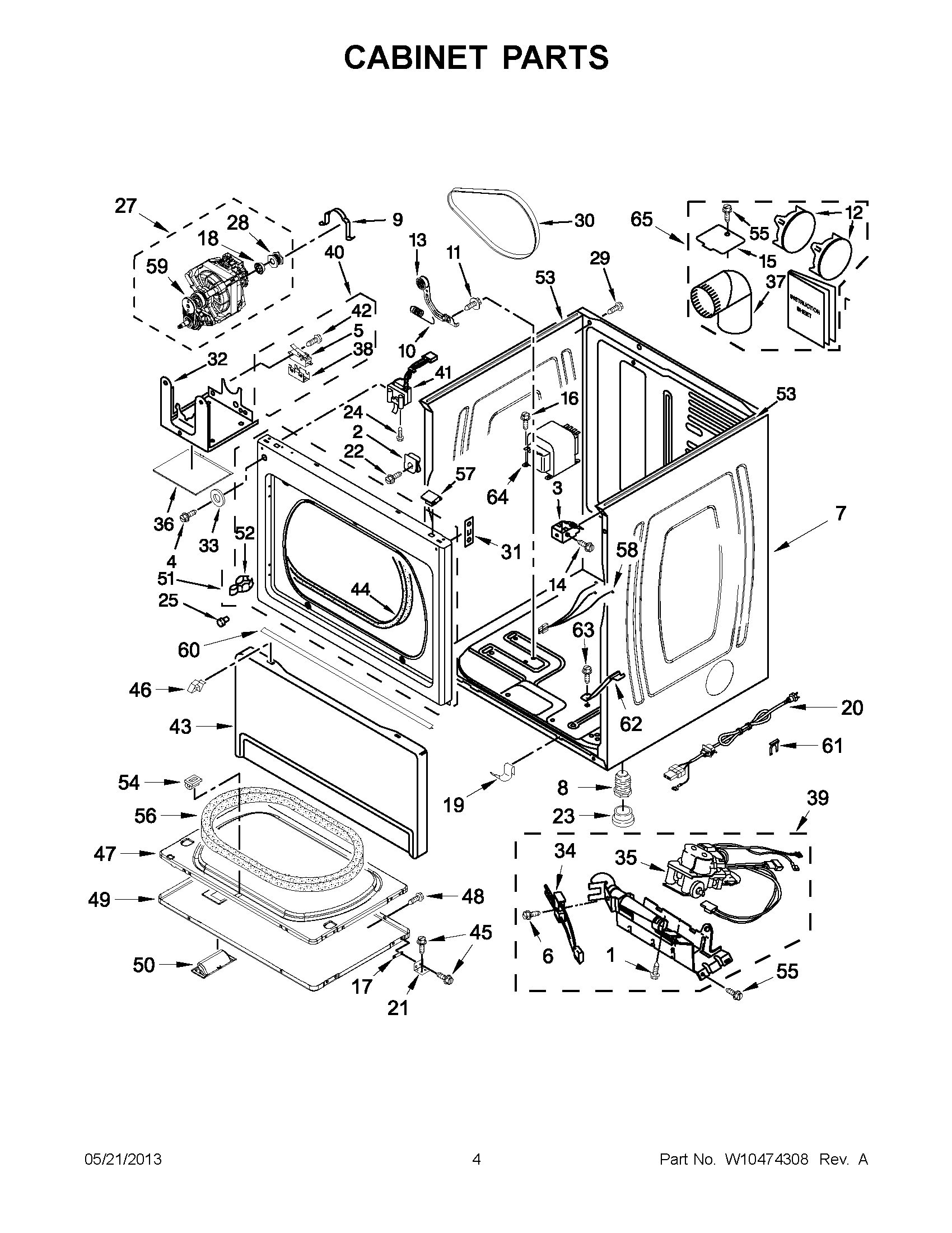 02 - CABINET PARTS
