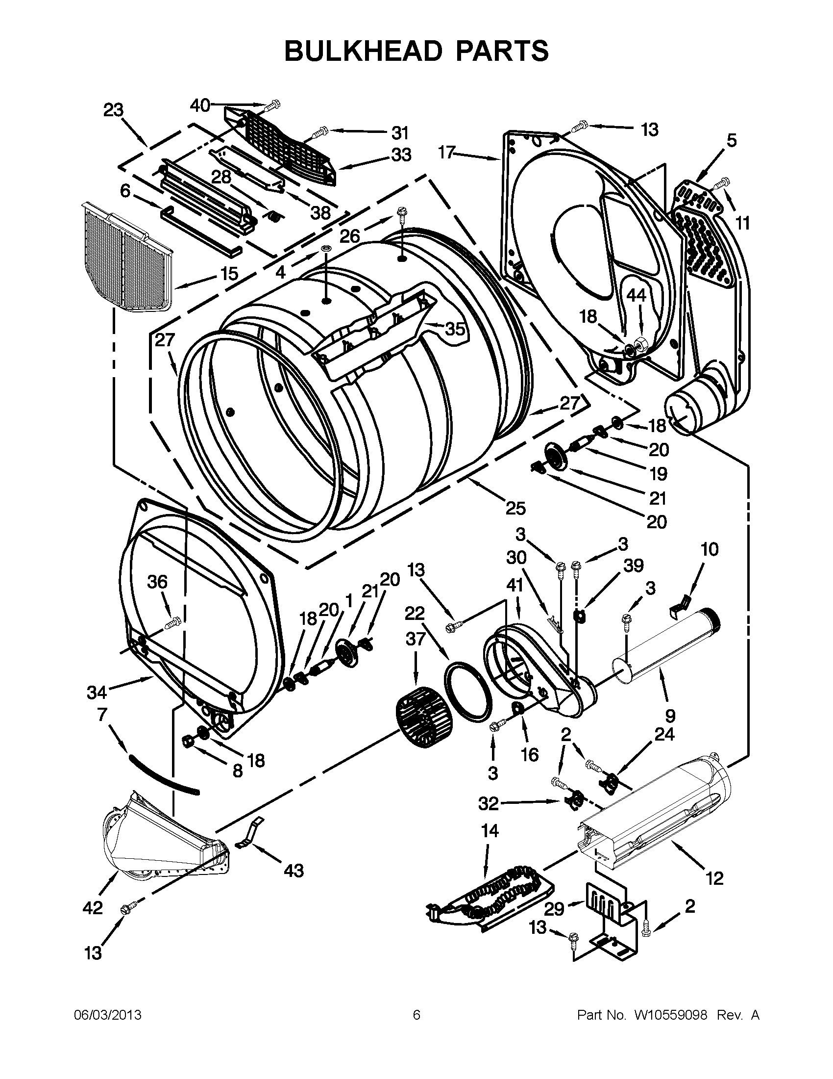 03 - BULKHEAD PARTS