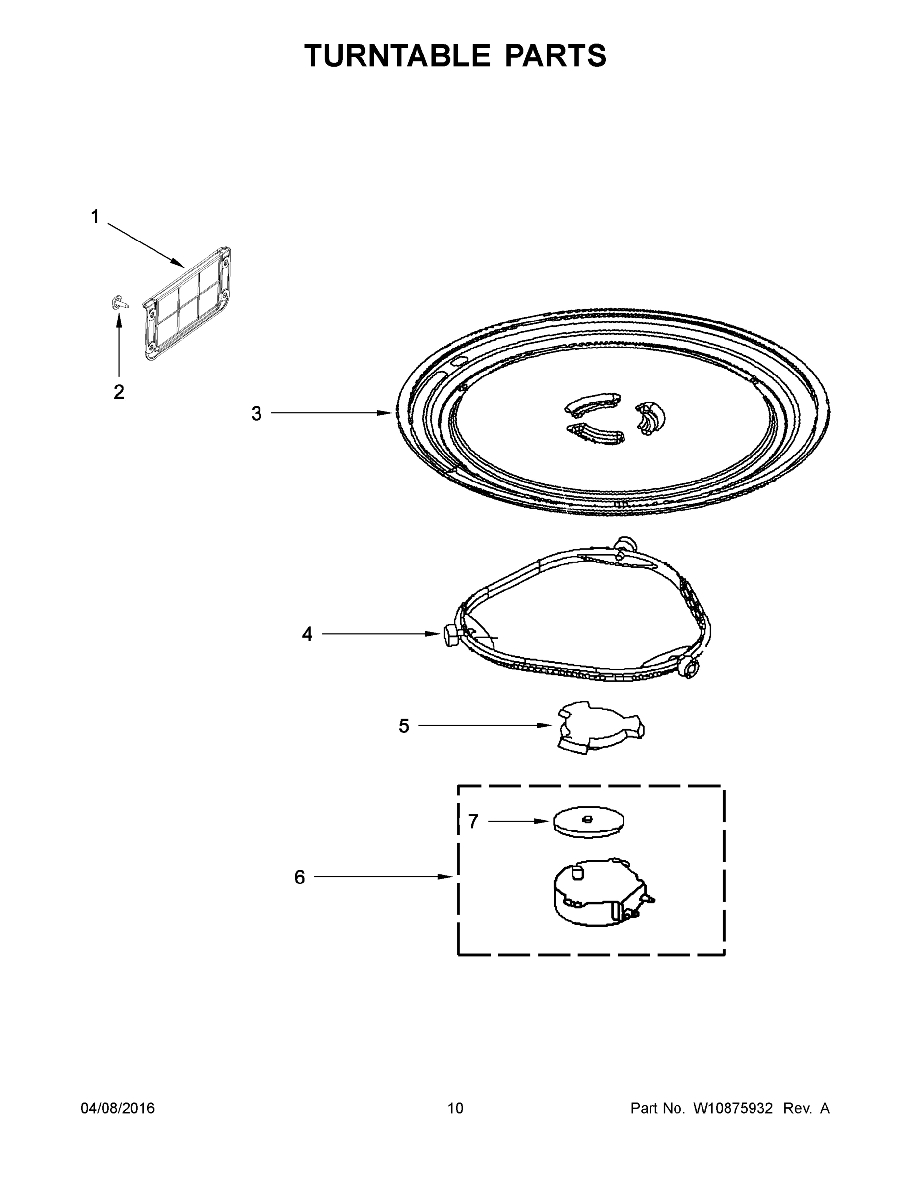 06 - TURNTABLE PARTS