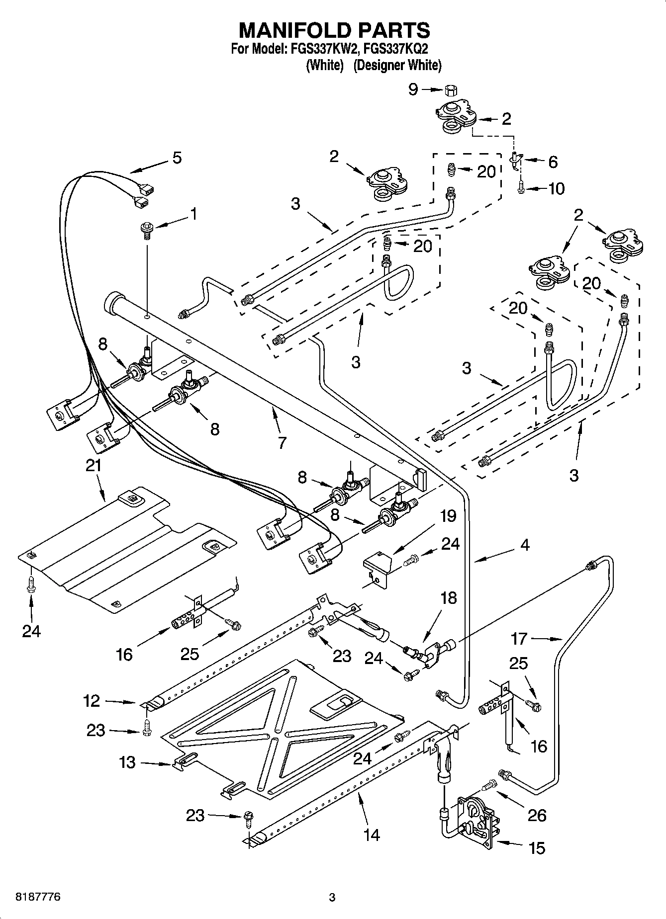 03 - MANIFOLD PARTS
