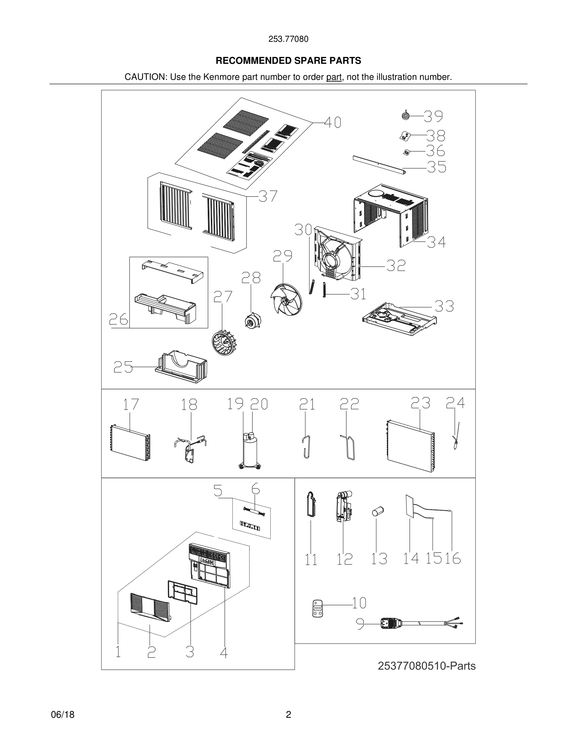 03 - RECOMMENDED SPARE PARTS