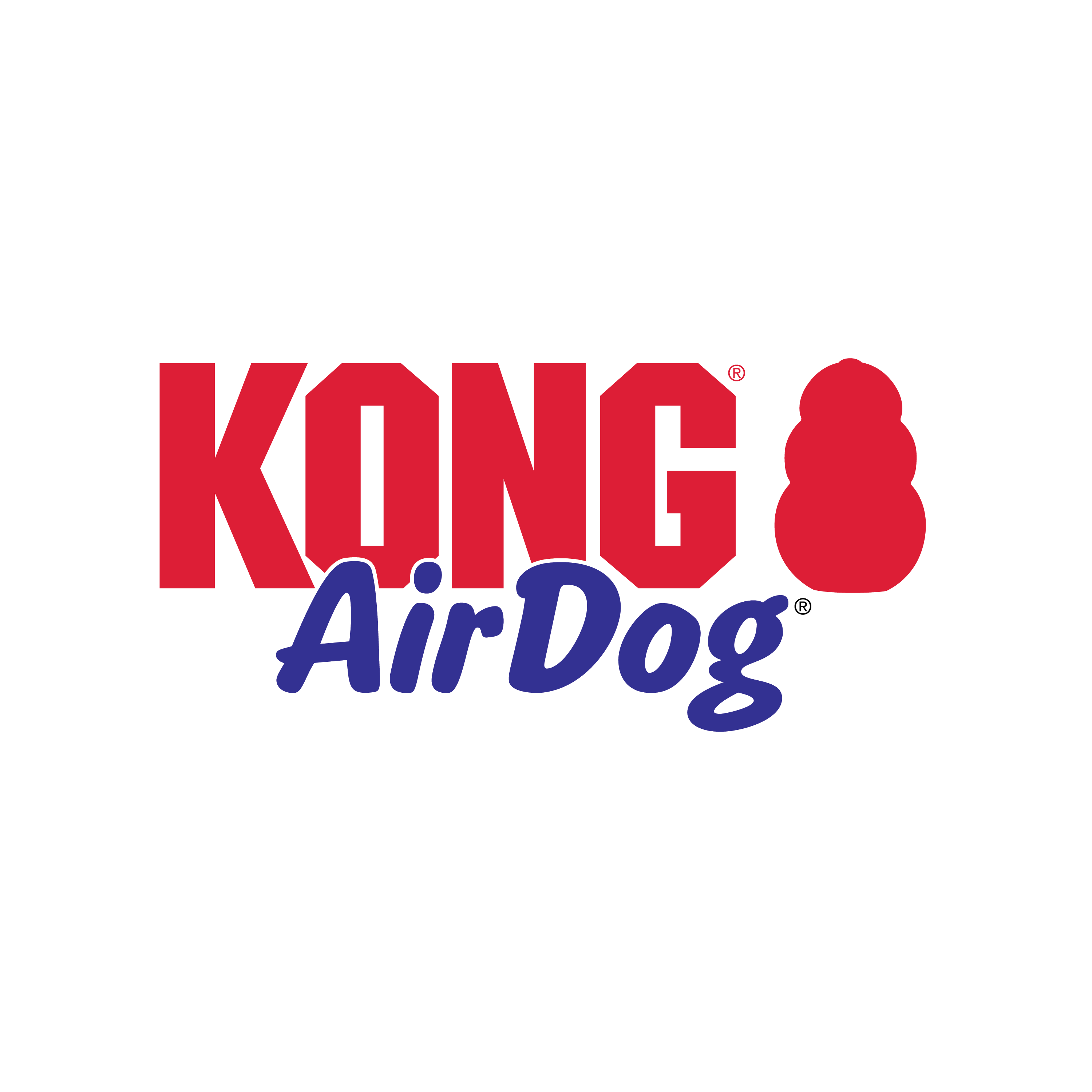 AirDog Squeaker Knobby Ball alt1 product image