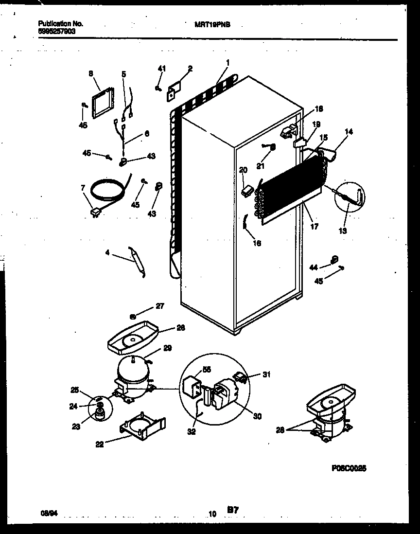 06 - SYSTEM AND AUTOMATIC DEFROST PARTS