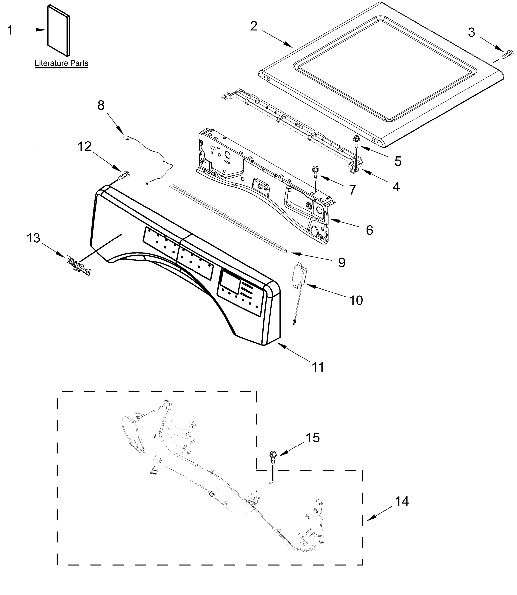TOP AND CONSOLE PARTS