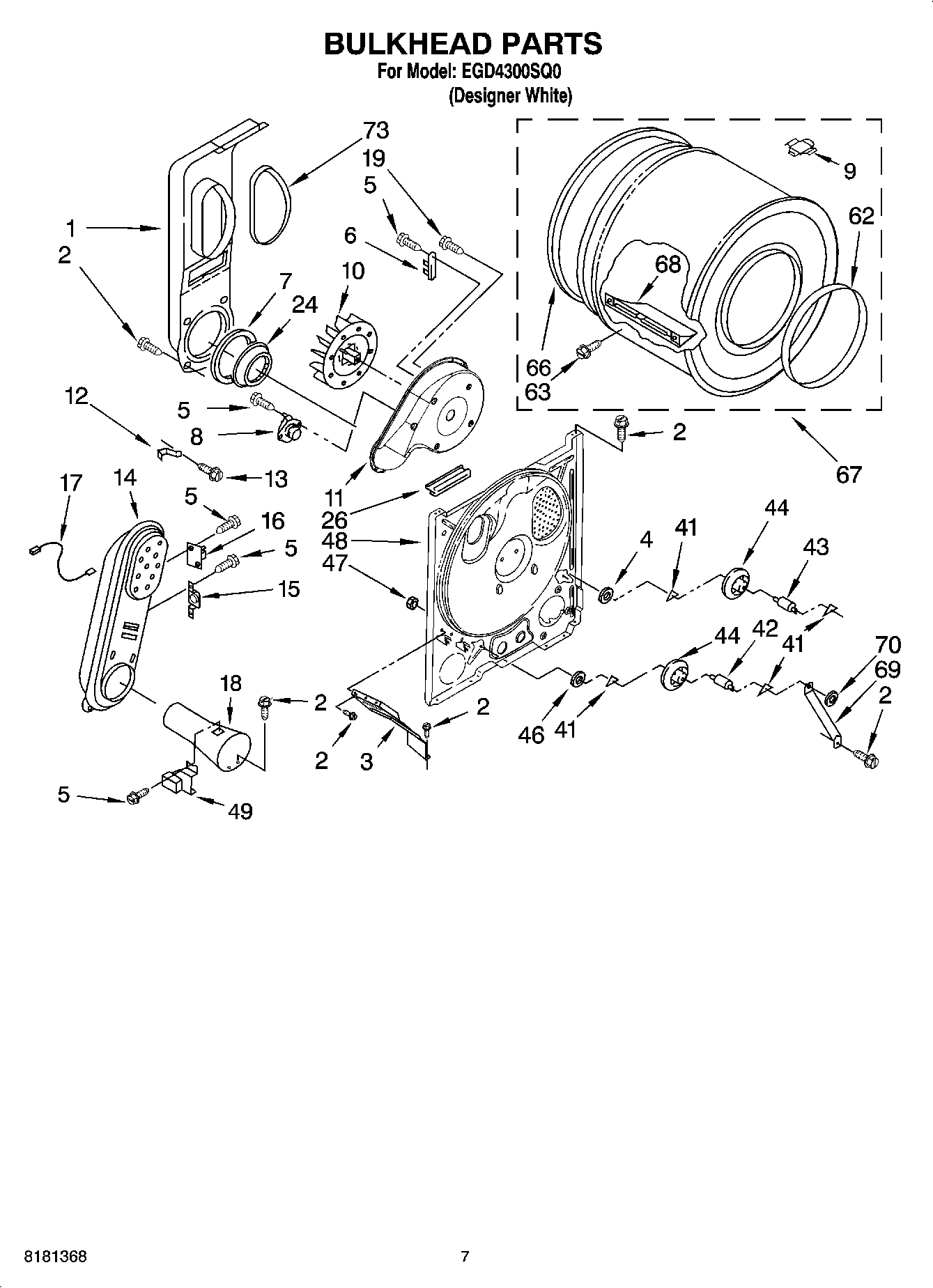 04 - BULKHEAD PARTS, OPTIONAL PARTS (NOT INCLUDED)