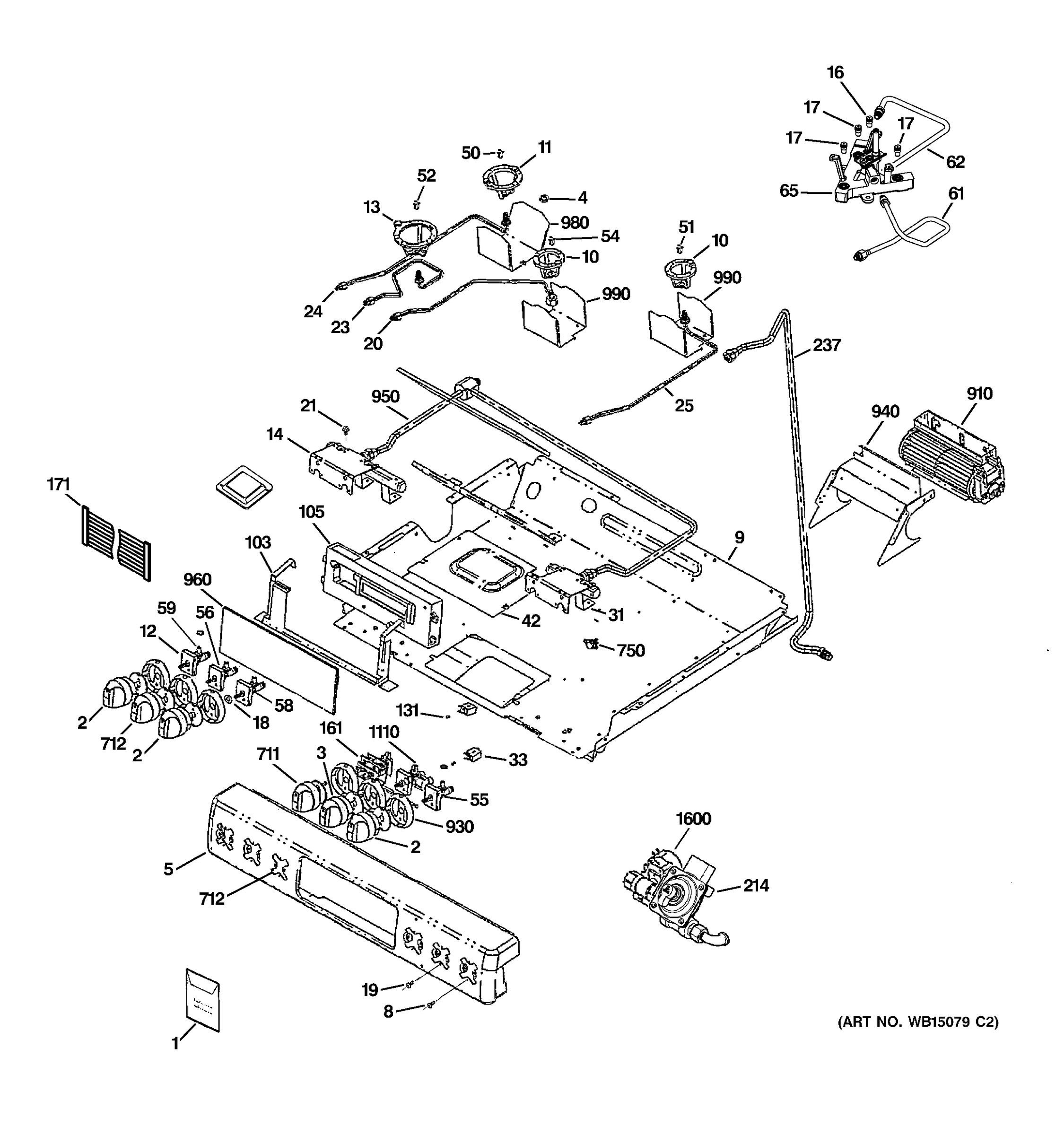 GAS & BURNER PARTS