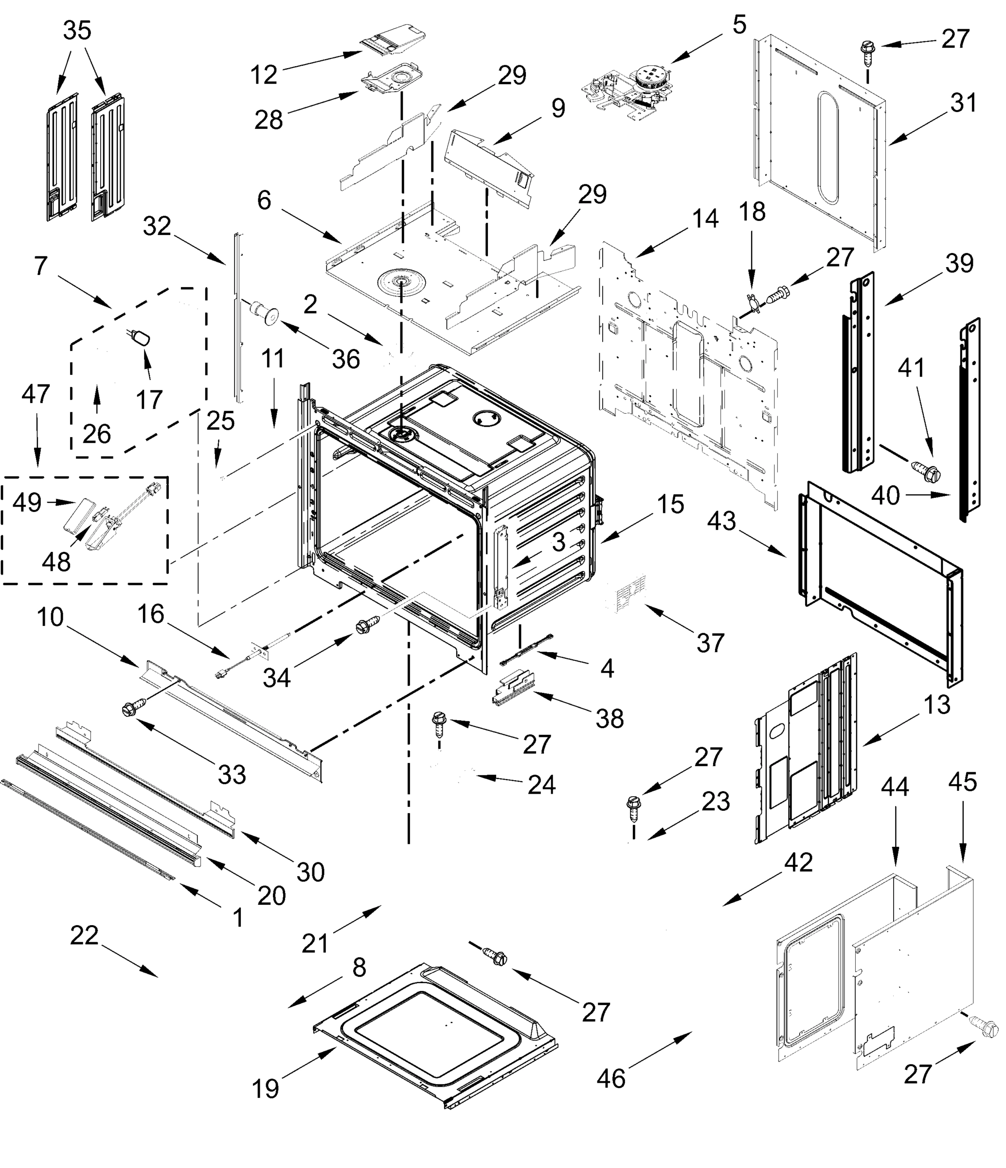 OVEN PARTS