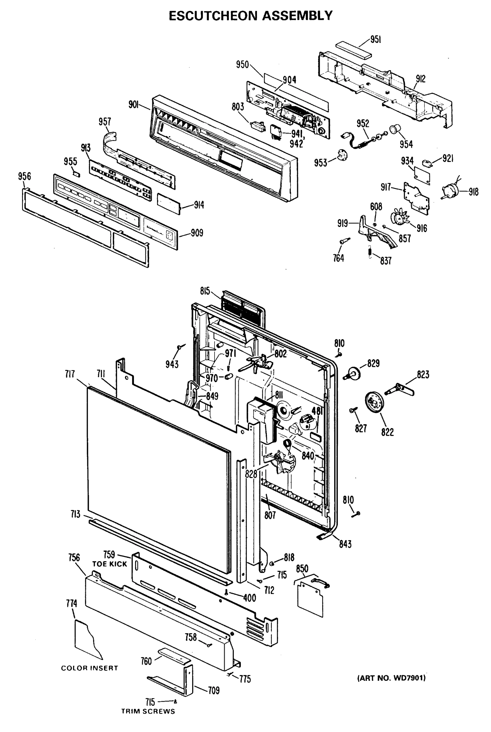 ESCUTCHEON ASSEMBLY