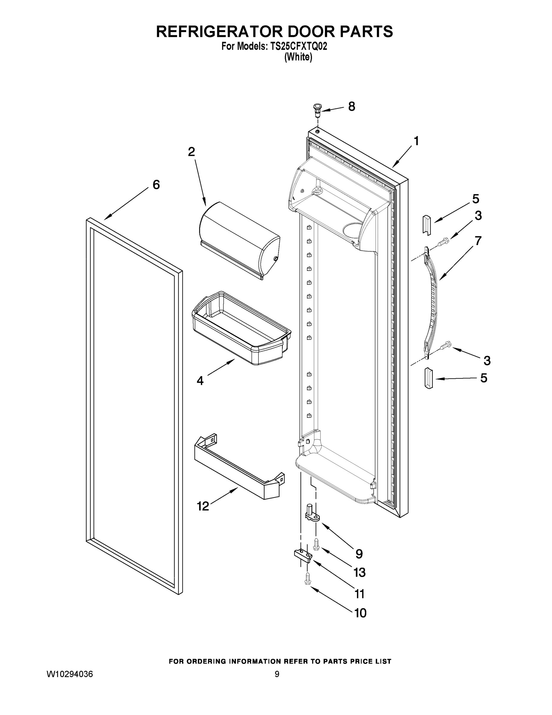 06 - REFRIGERATOR DOOR PARTS