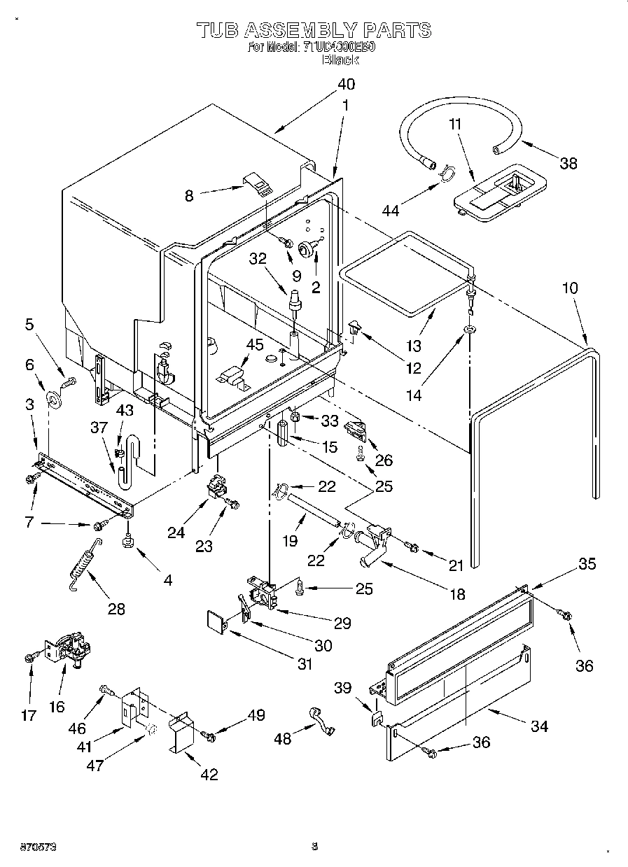 03 - TUB ASSEMBLY