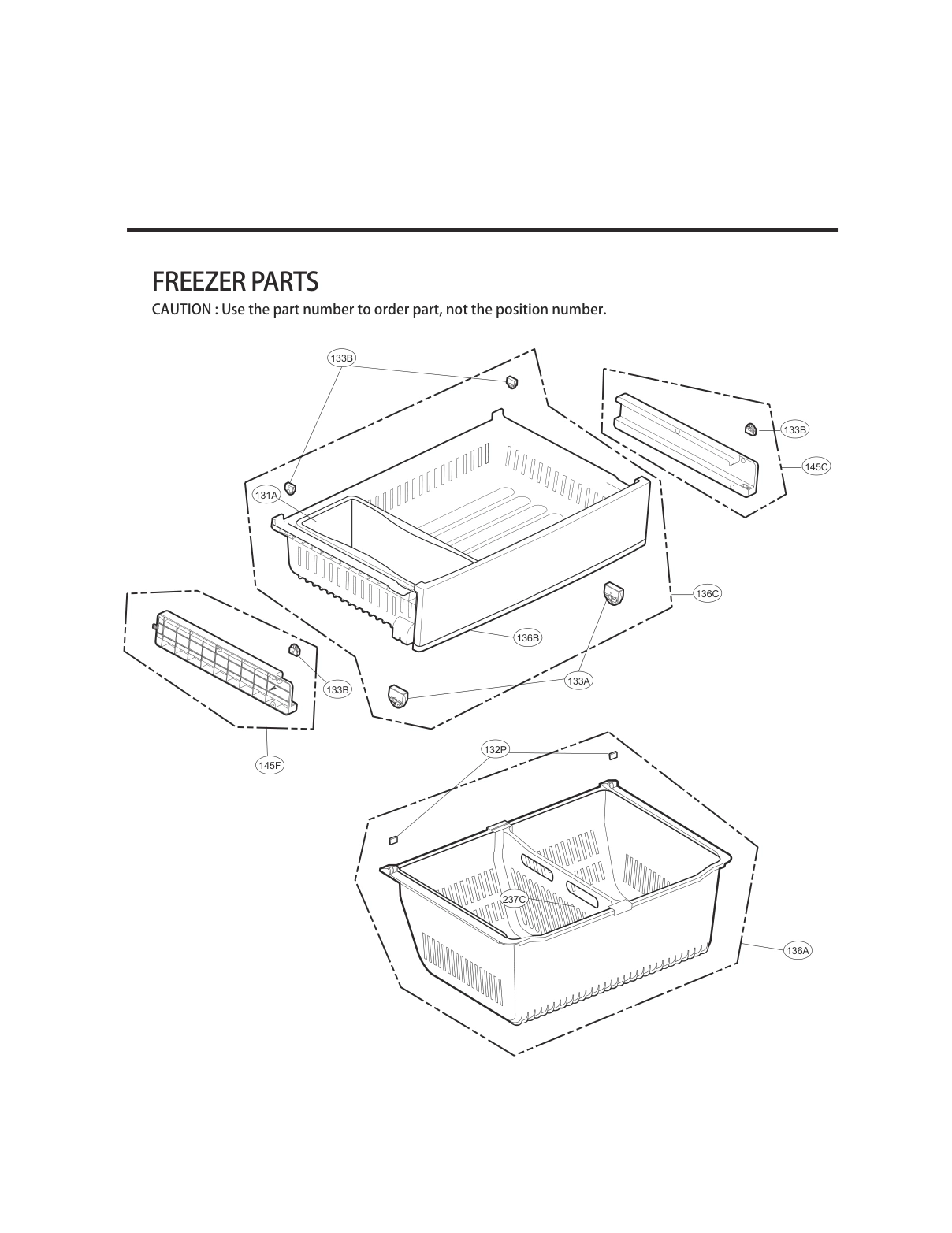 FREEZER PARTS