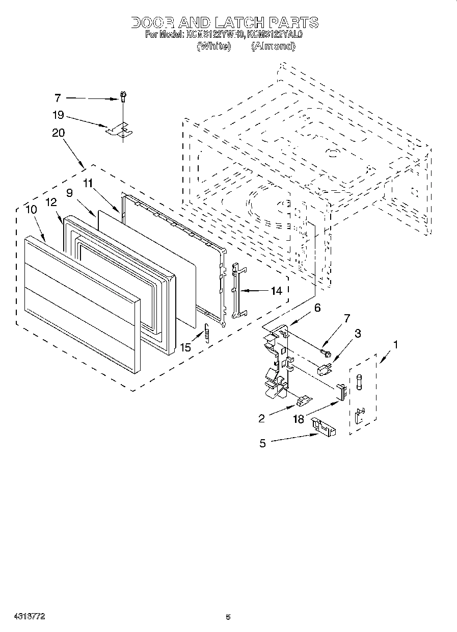 05 - DOOR AND LATCH