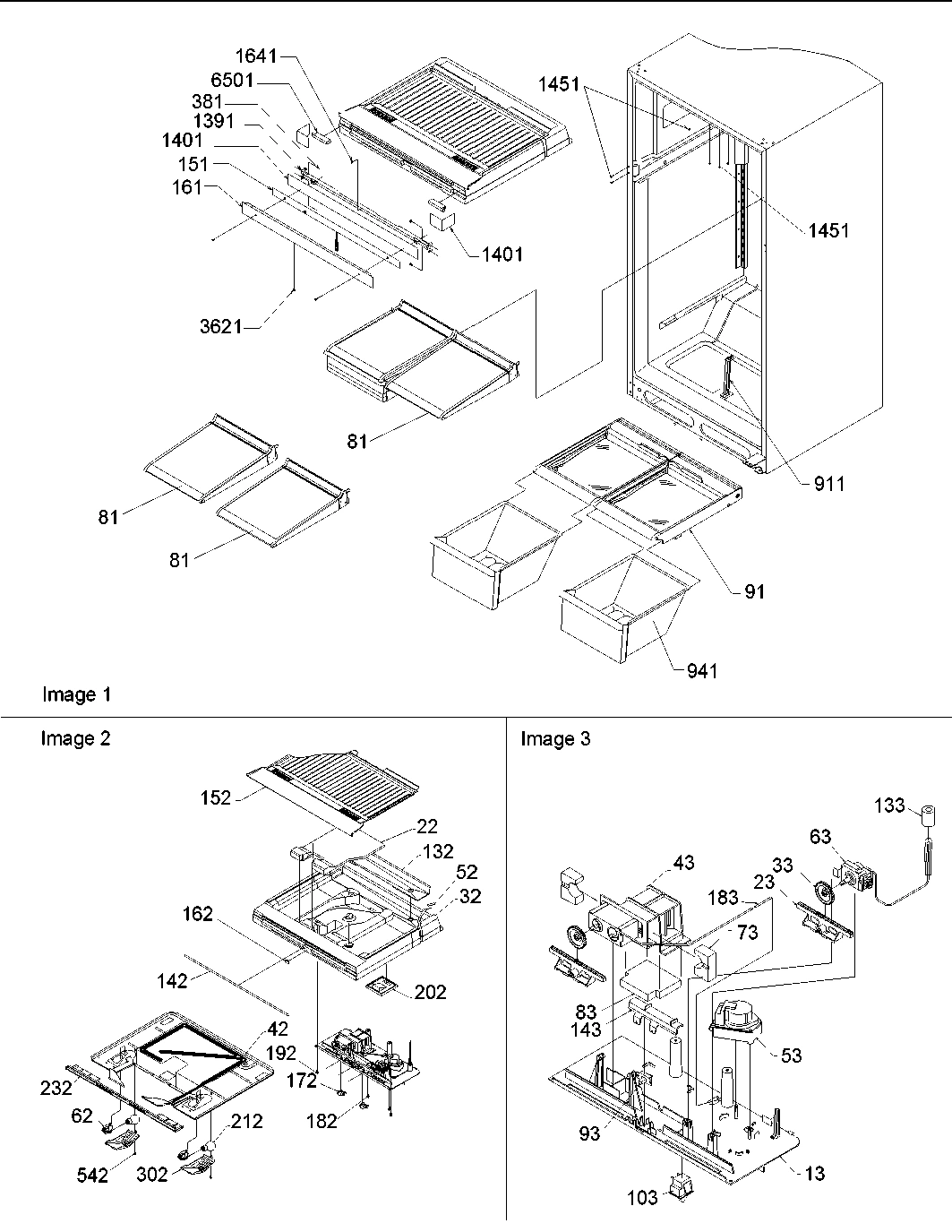 07 - Interior Cabinets & Drain Block Assy