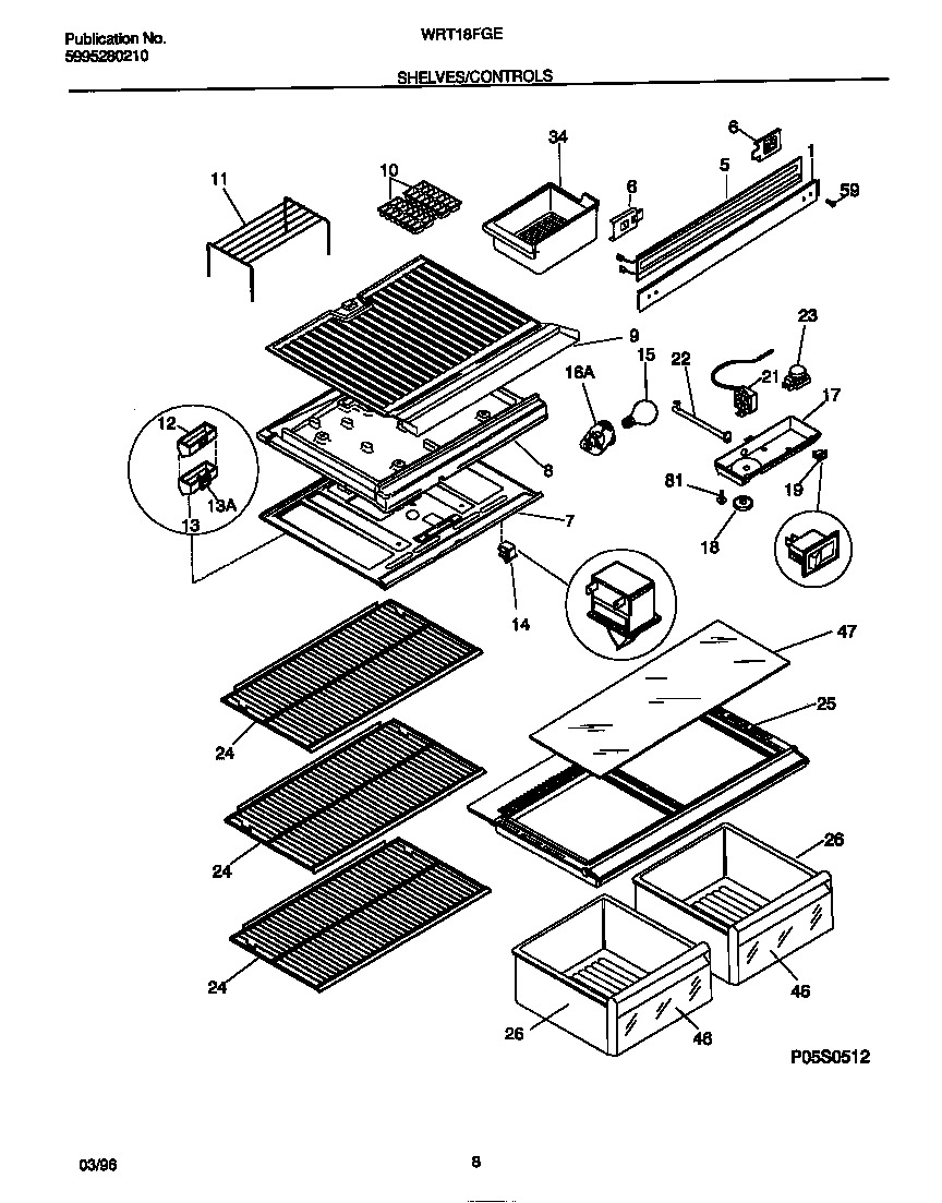 04 - SHELVES/CONTROLS