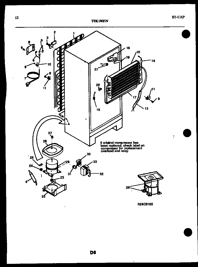 07 - SYSTEM AND AUTOMATIC DEFROST PARTS