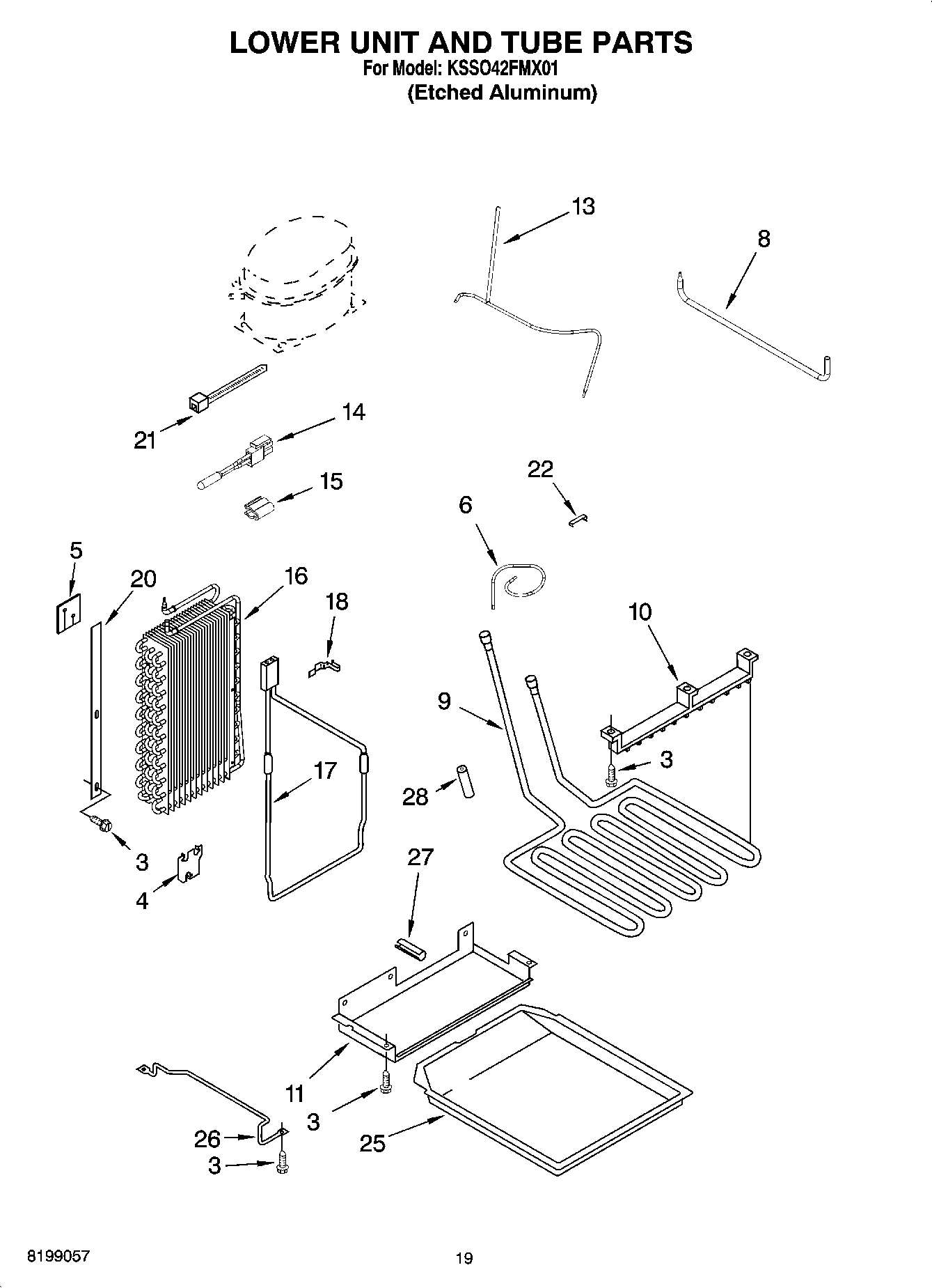 12 - LOWER UNIT AND TUBE PARTS