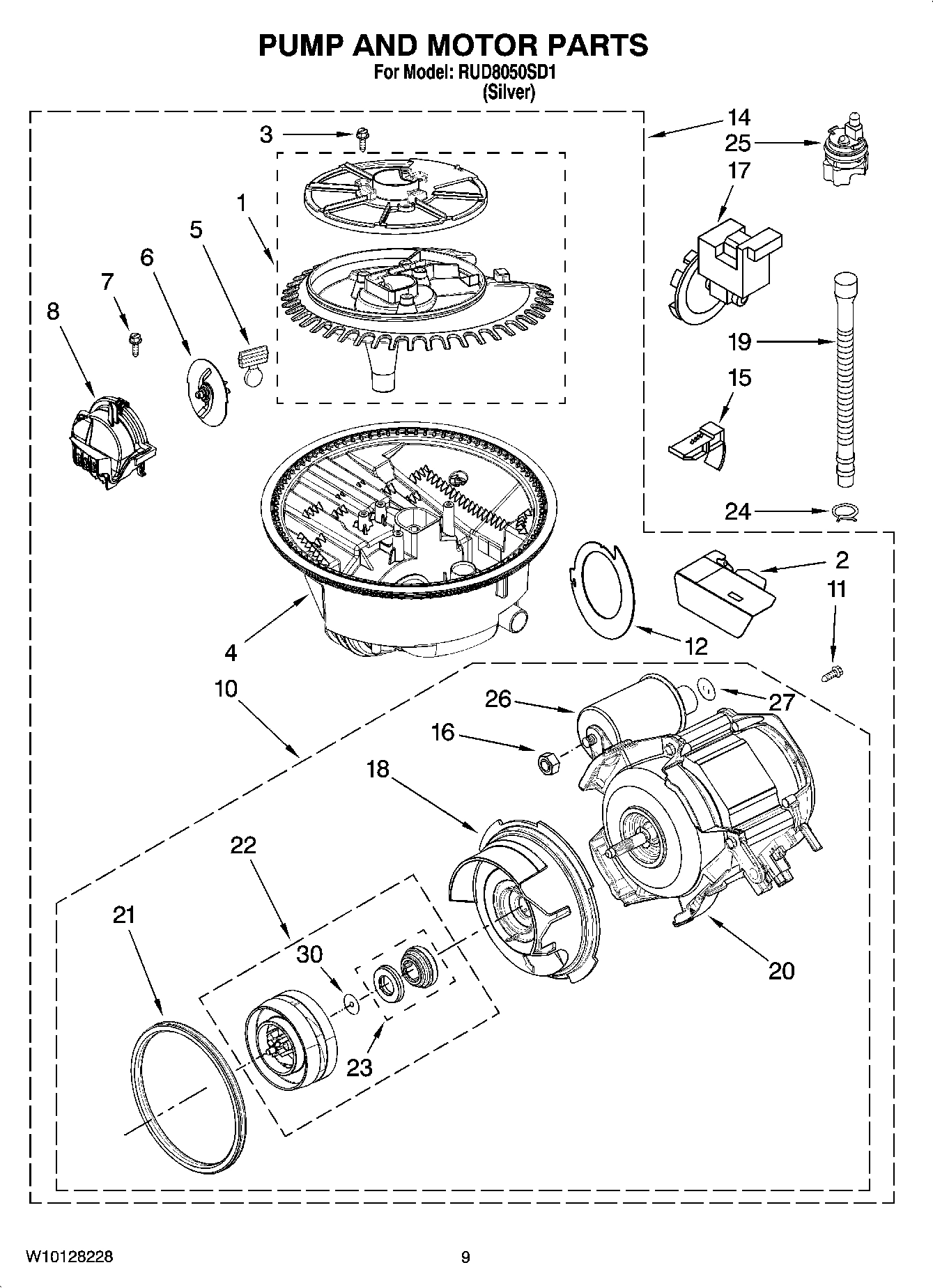 08 - PUMP AND MOTOR PARTS