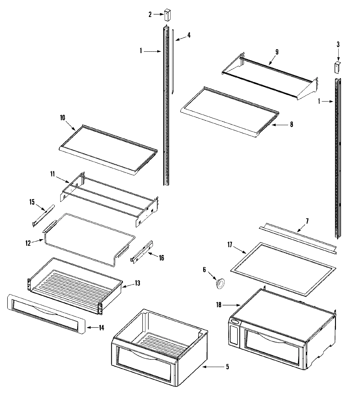 11 - SHELVES & ACCESSORIES (FRESH FOOD)