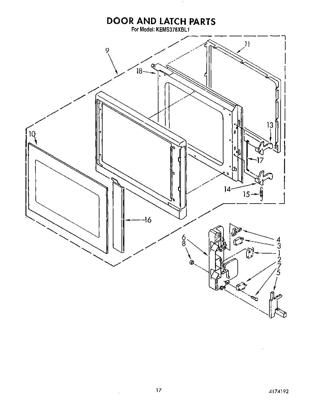 11 - DOOR AND LATCH