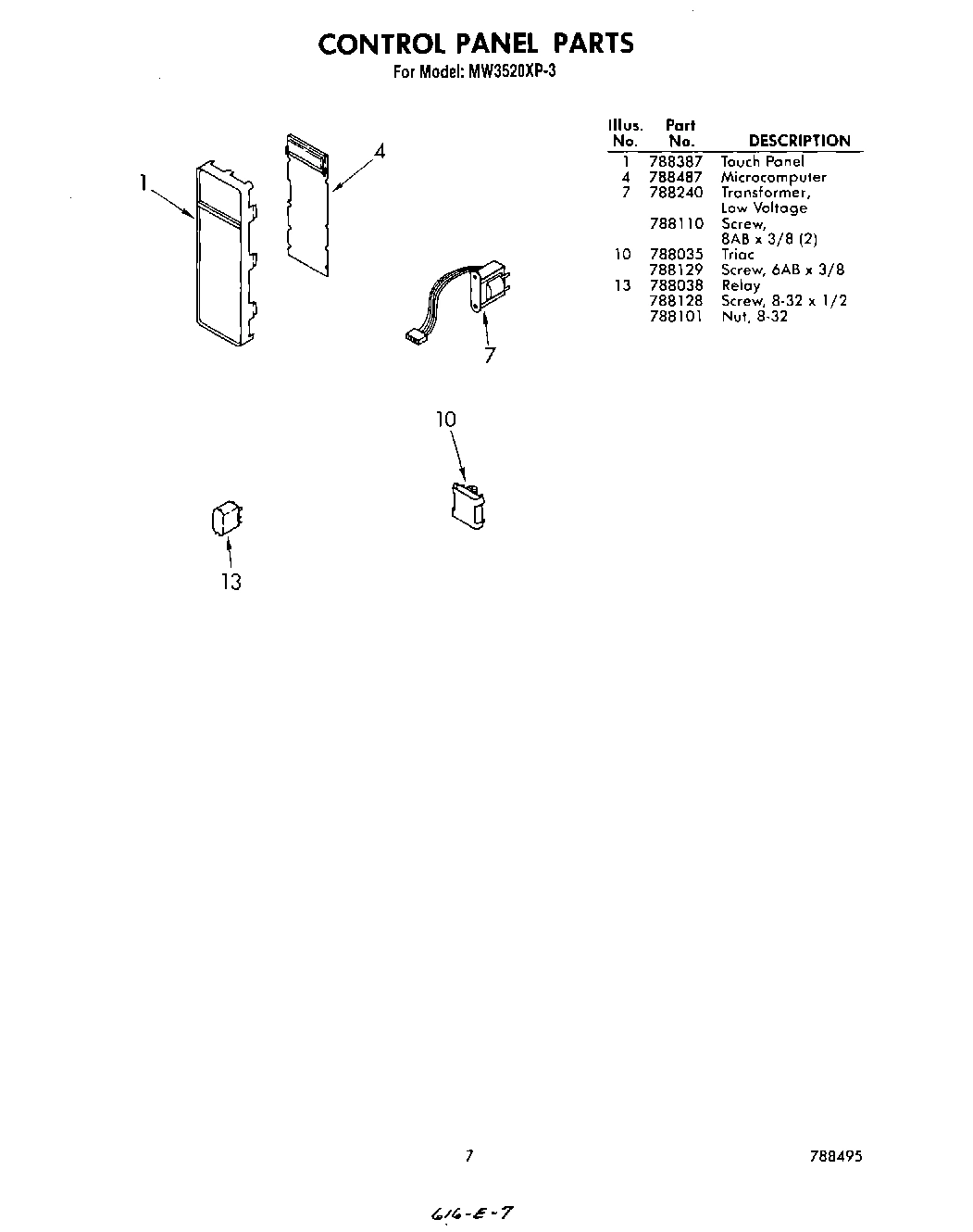 05 - CONTROL PANEL , LITERATURE AND OPTIONAL