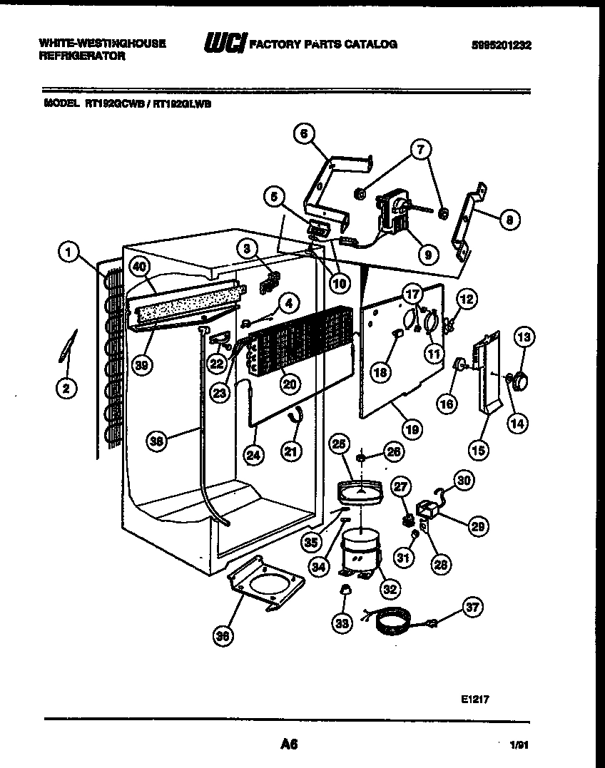 04 - SYSTEM AND AUTOMATIC DEFROST PARTS