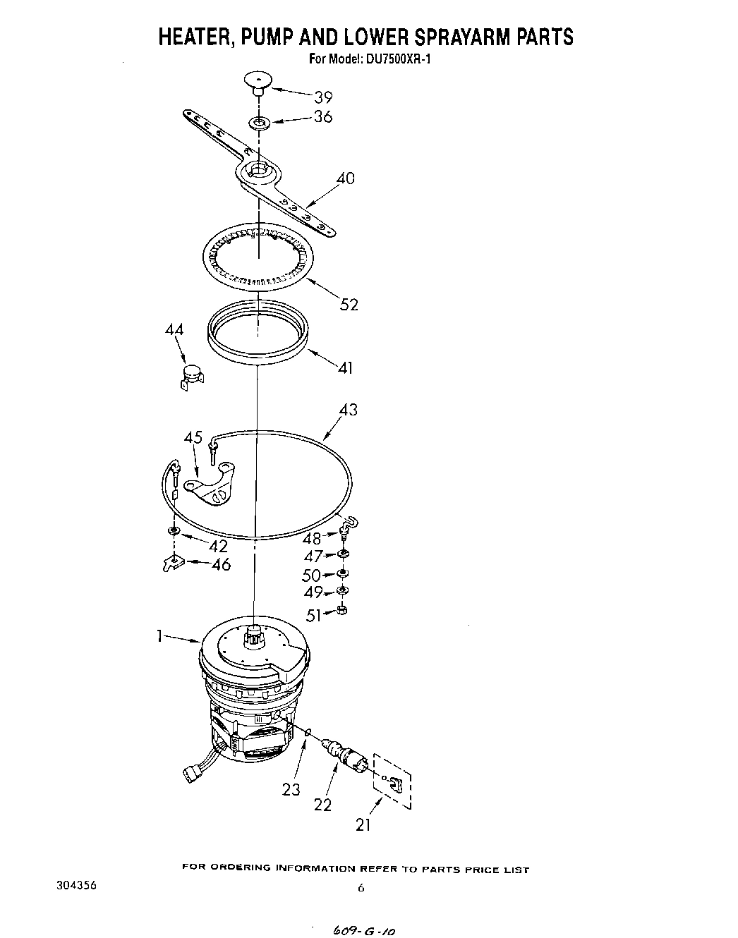 04 - HEATER, PUMP AND LOWER SPRAYARM