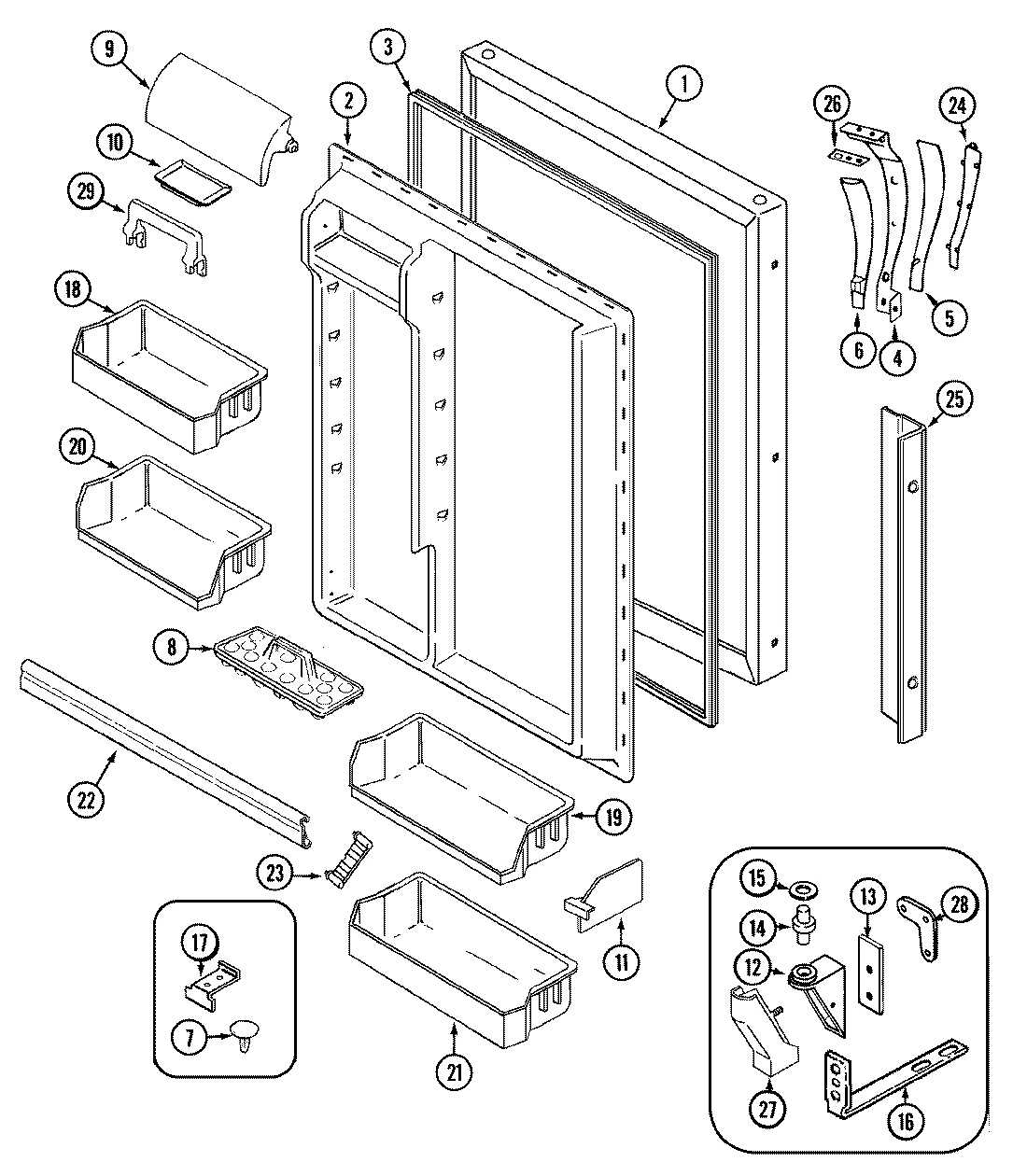 05 - FRESH FOOD DOOR