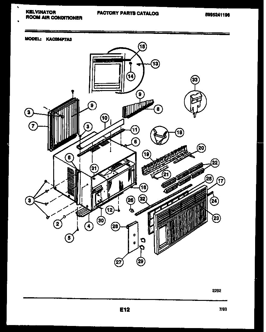 02 - CABINET PARTS