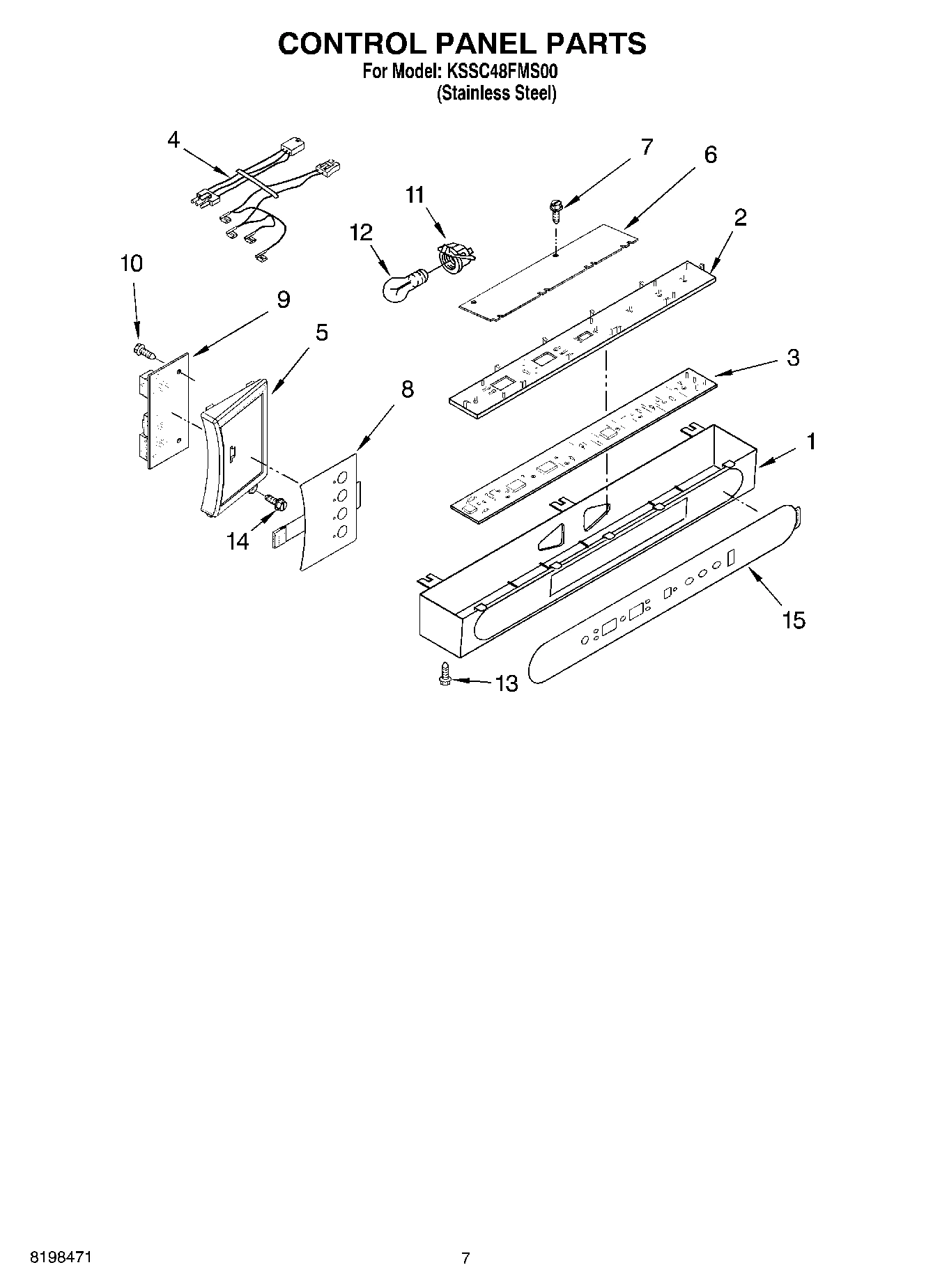 05 - CONTROL PANEL PARTS