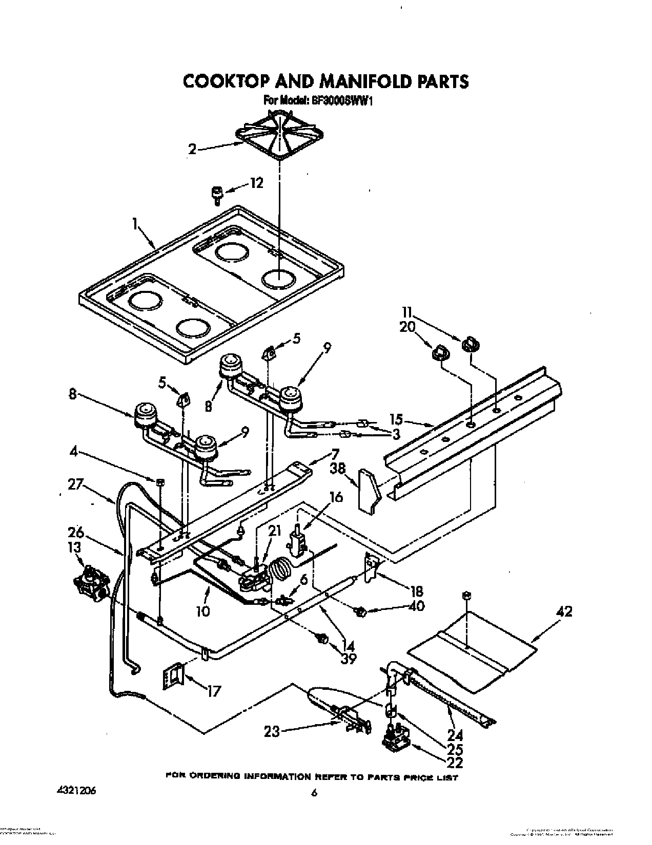 05 - COOKTOP AND MANIFOLD, LIT/OPTIONAL