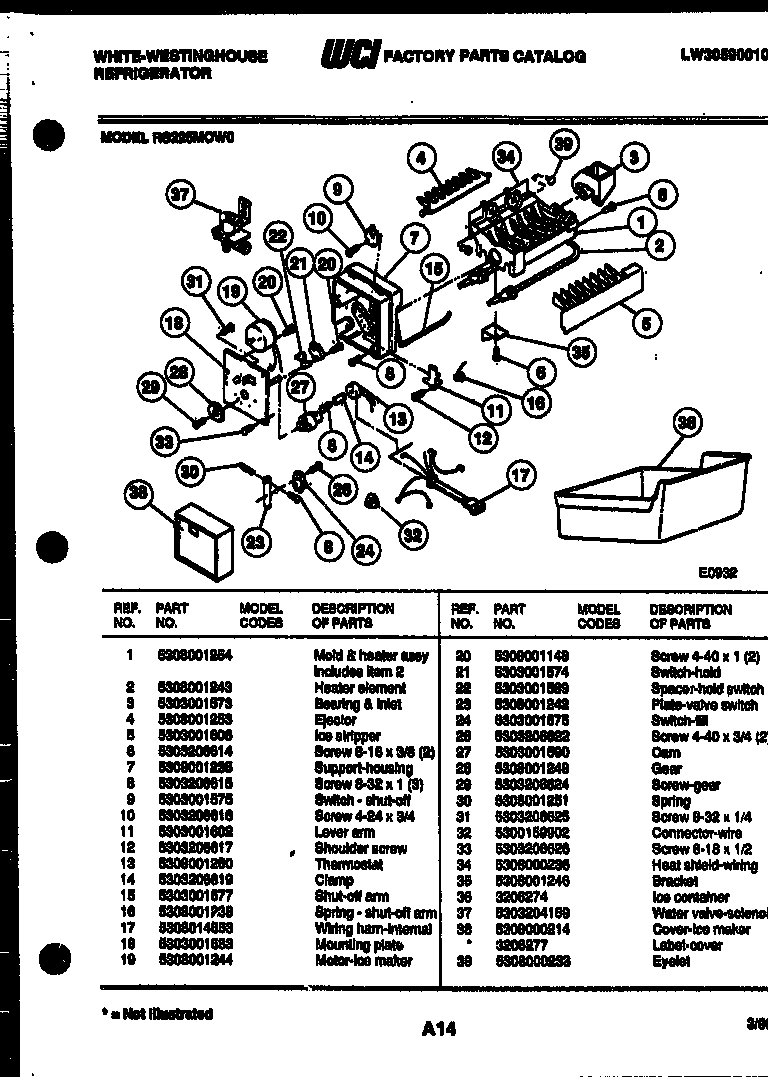 08 - ICE MAKER PARTS