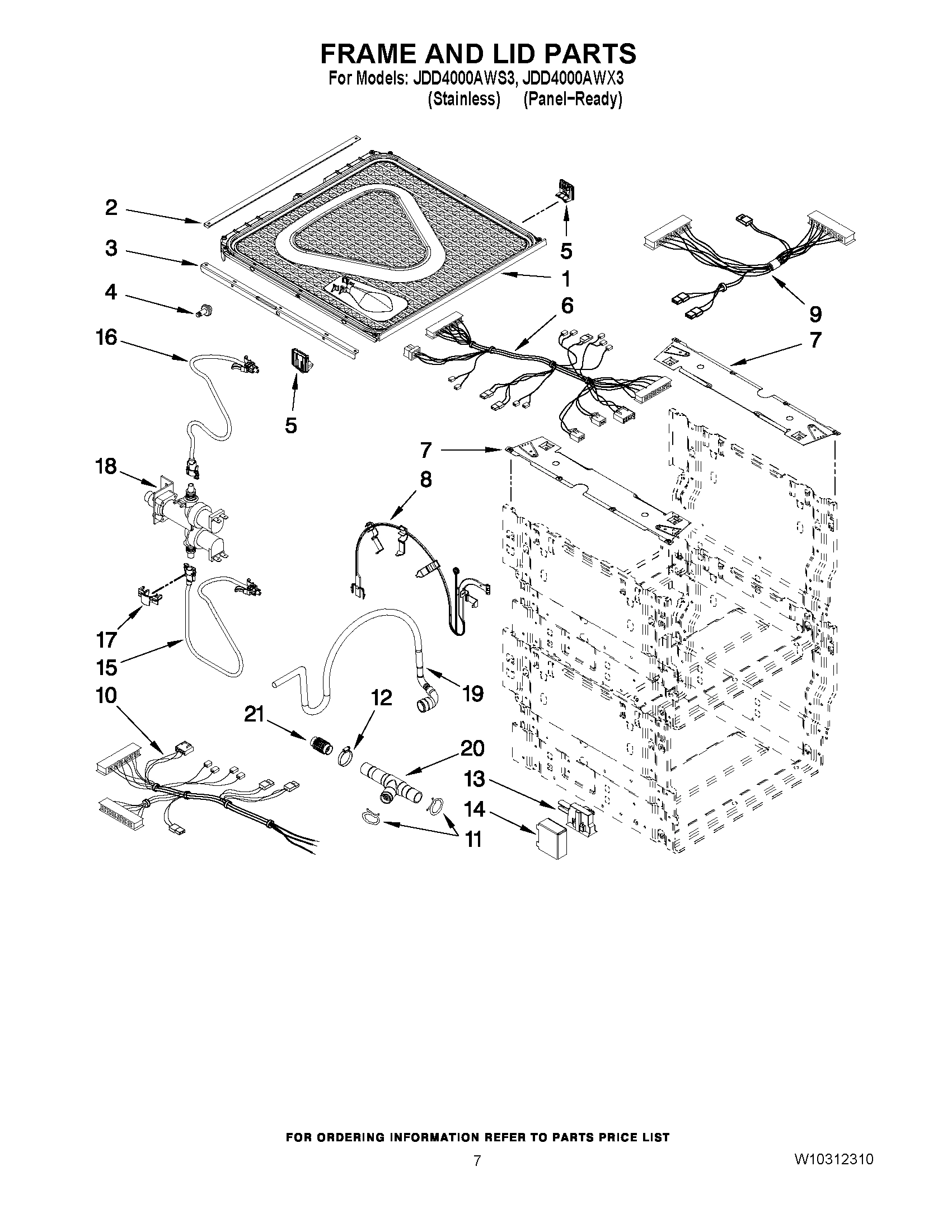 05 - FRAME AND LID PARTS