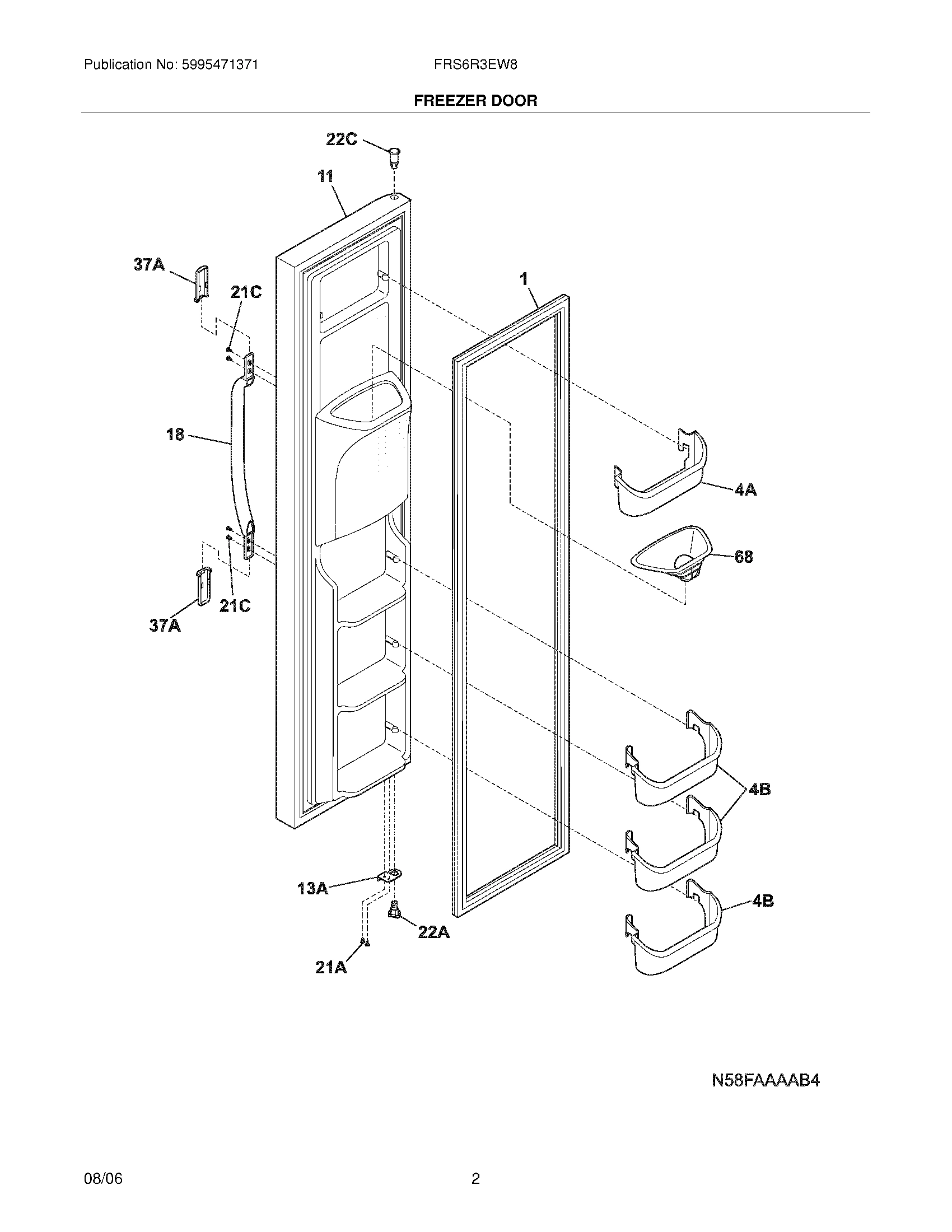 03 - FREEZER DOOR