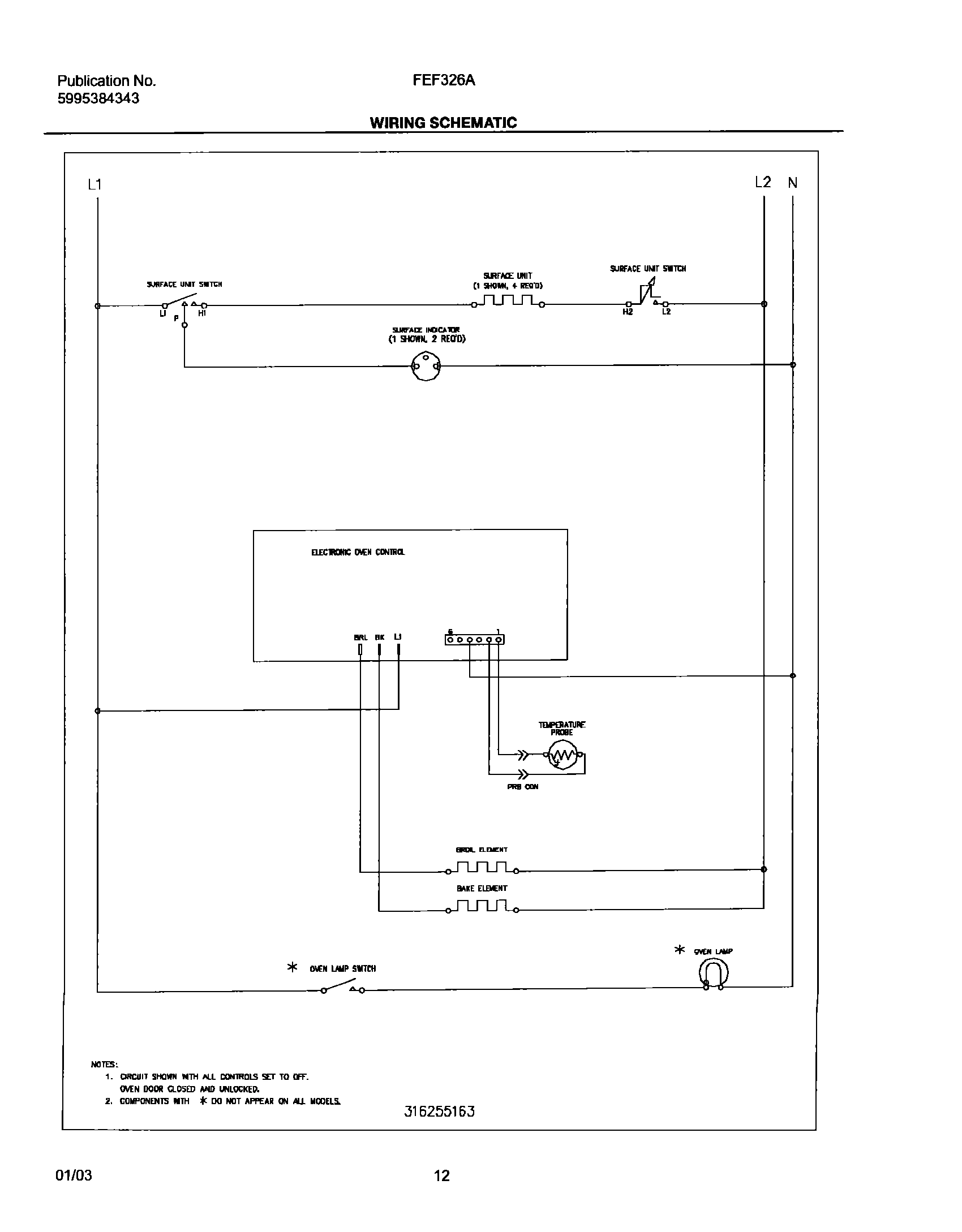 12 - WIRING SCHEMATIC