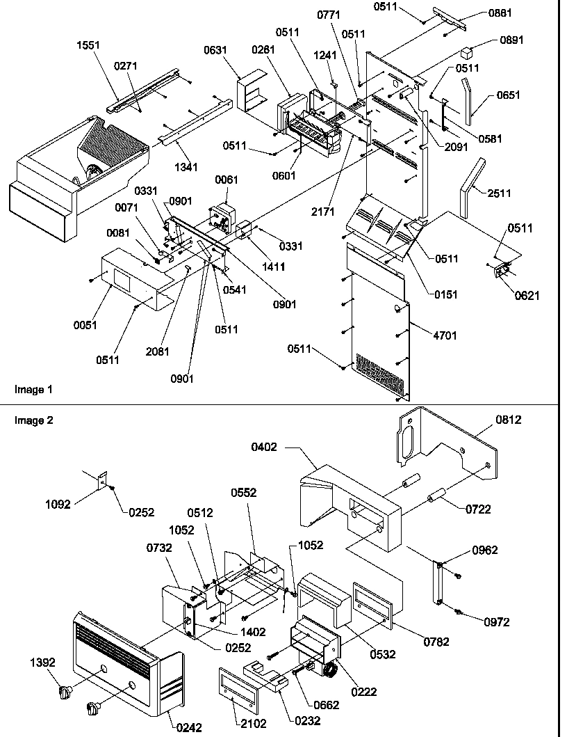 08 - ICE MAKER/CONTROL ASSY