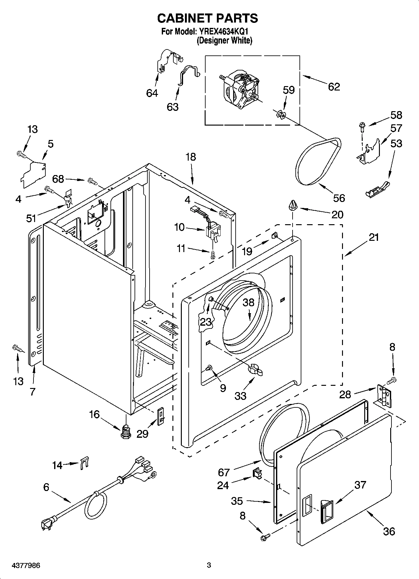 02 - CABINET PARTS