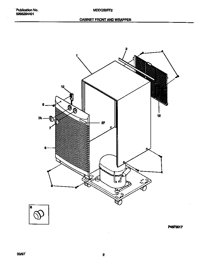 02 - CABINET FRONT AND WRAPPER