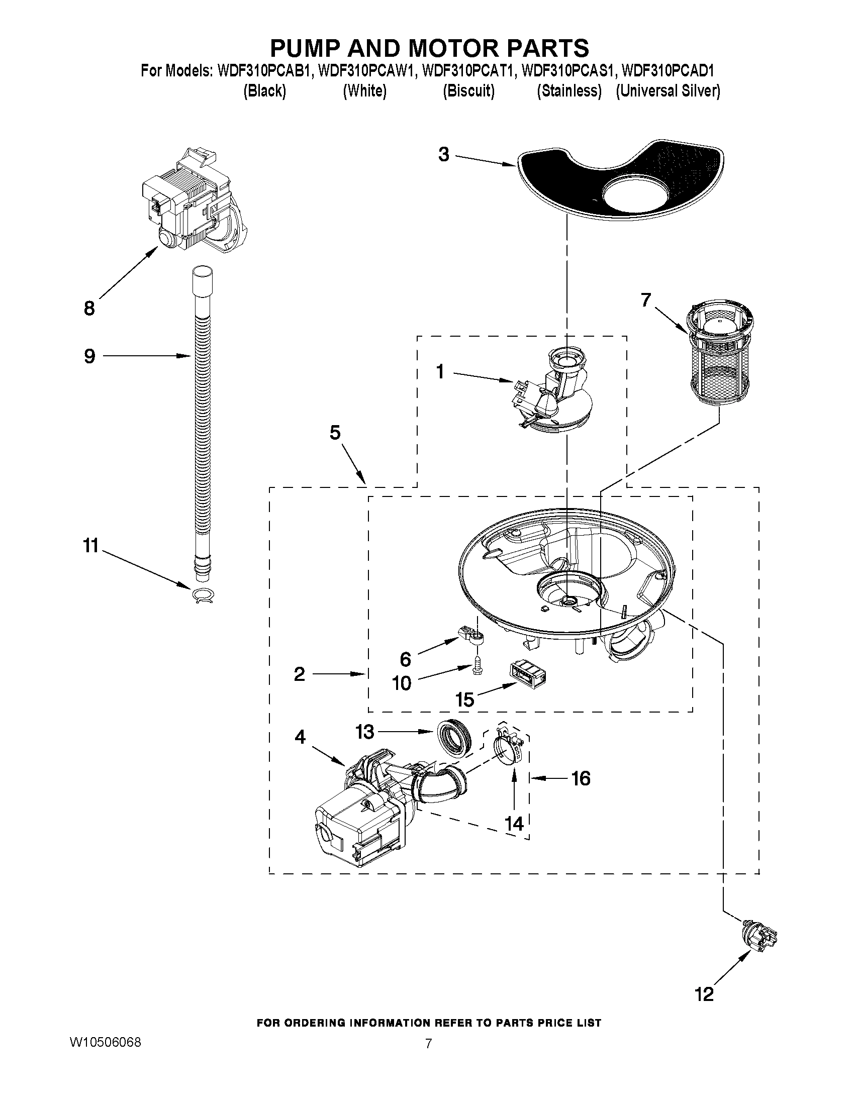 06 - PUMP AND MOTOR PARTS